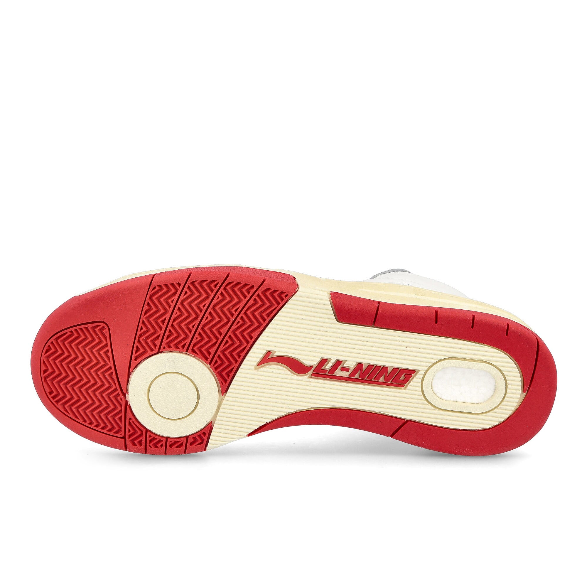 Li-Ning 937 deluxe hi Rice White High Top Sneakers Detail View 1 | Overkill