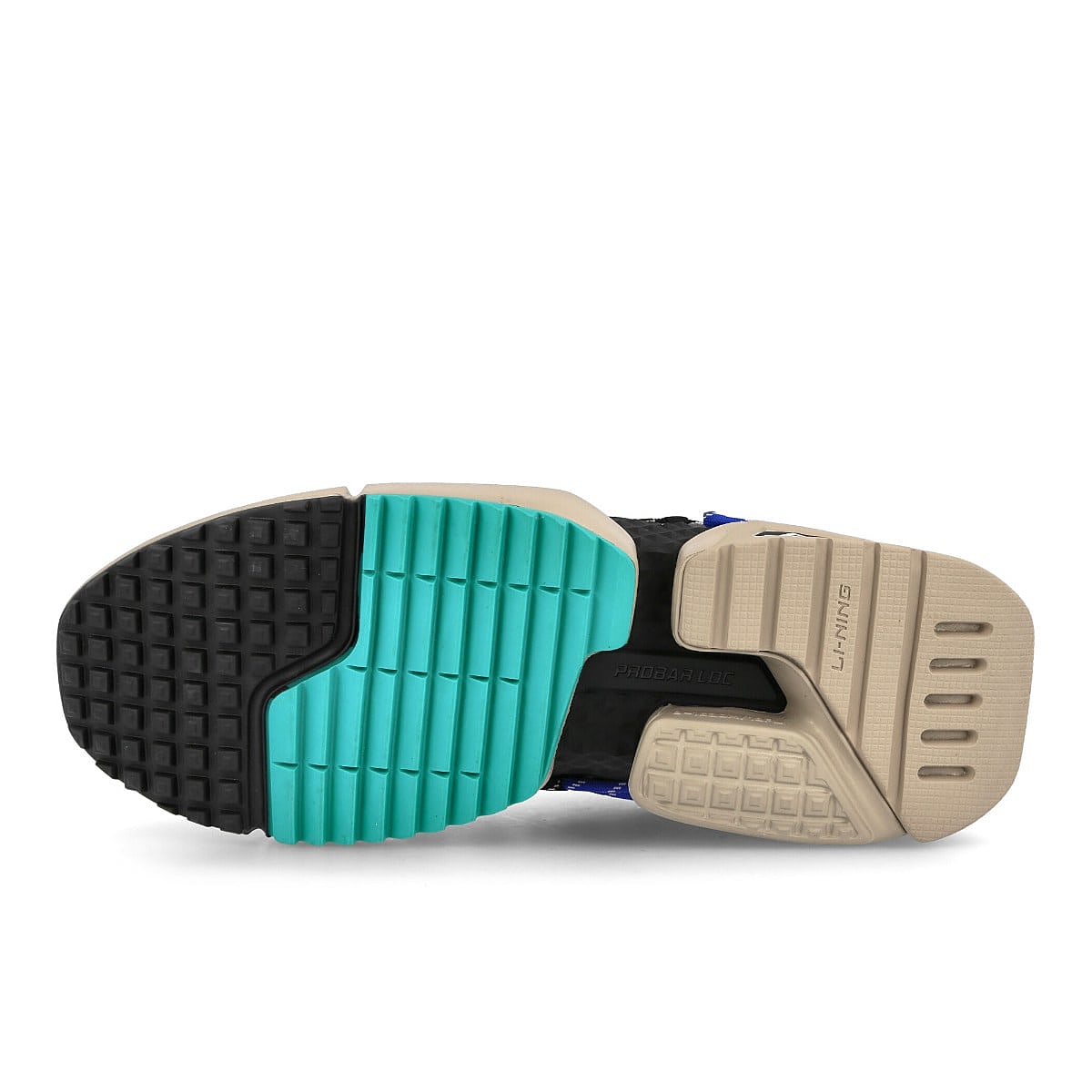 Li-Ning titan gtx Standard Black / Metallic Silver Detail view 2 | Overkill