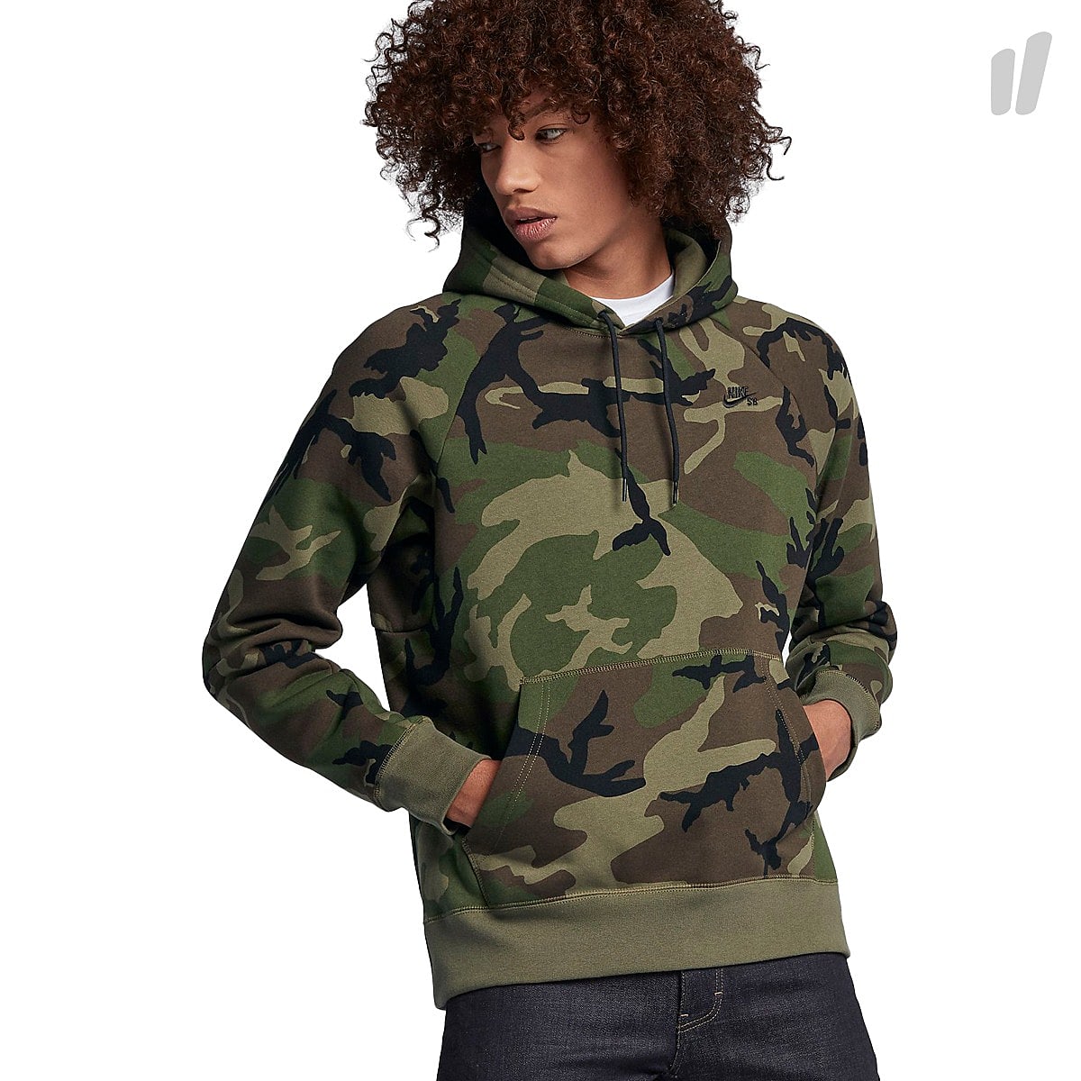 Nike SB Hoodie Medium Olive / Black Hoodies AH5514 222 | Overkill