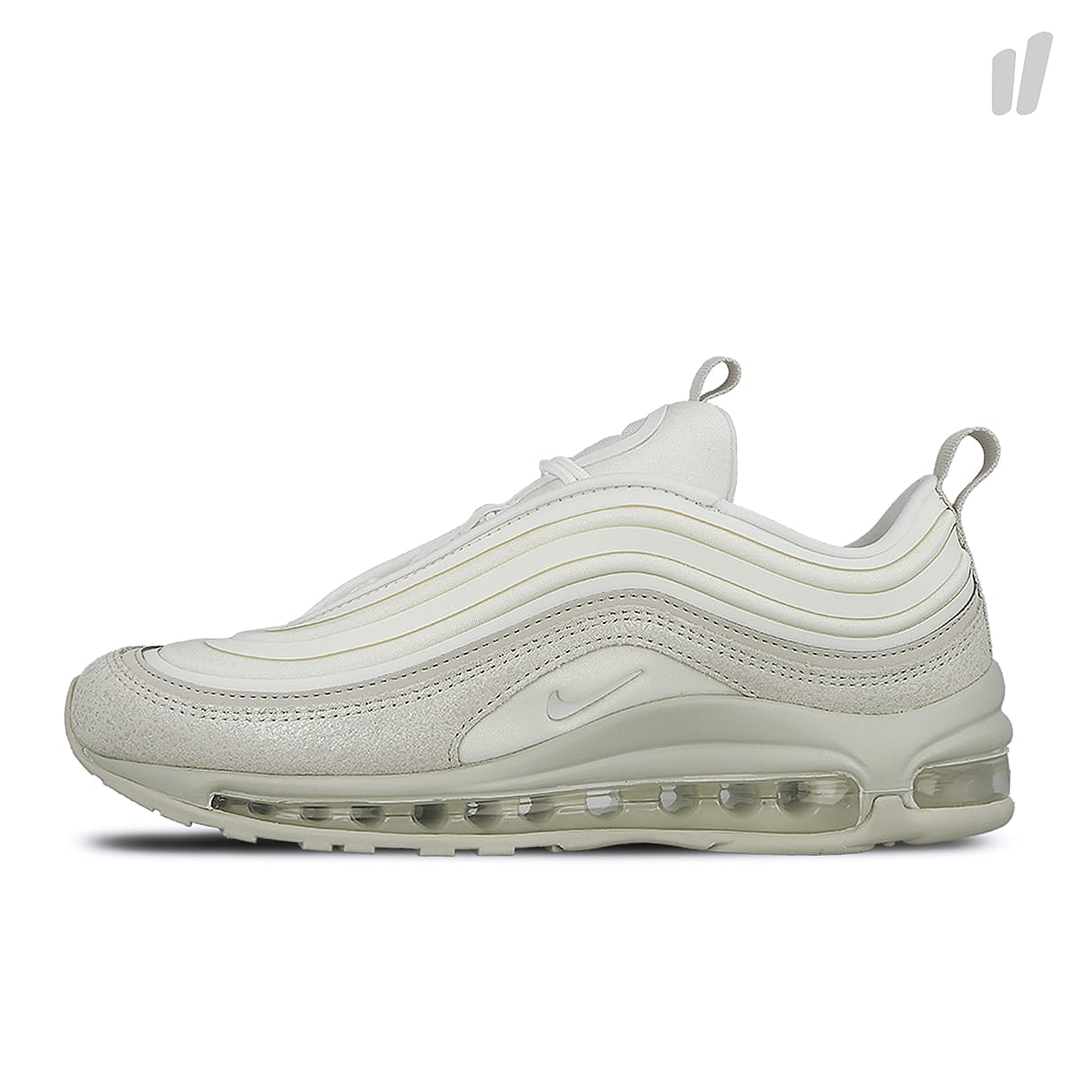 Nike wmns air max 97 ultra `17 se Summit White-Metallic Summit White - Light Bone Sneakers AH6806 100 | Overkill