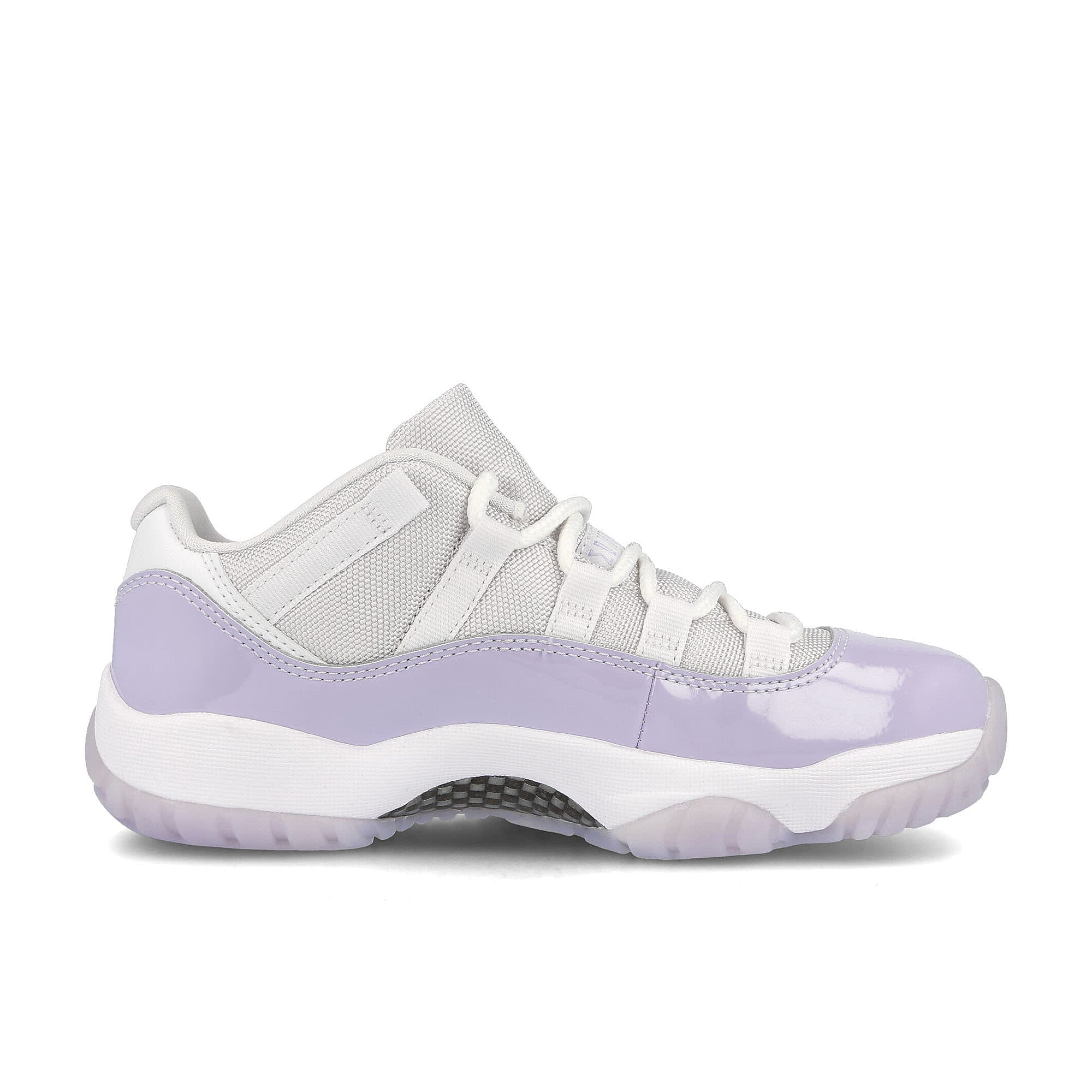Jordan Wmns Air Jordan 11 Retro Low White / Pure Violet - White Material | Overkill