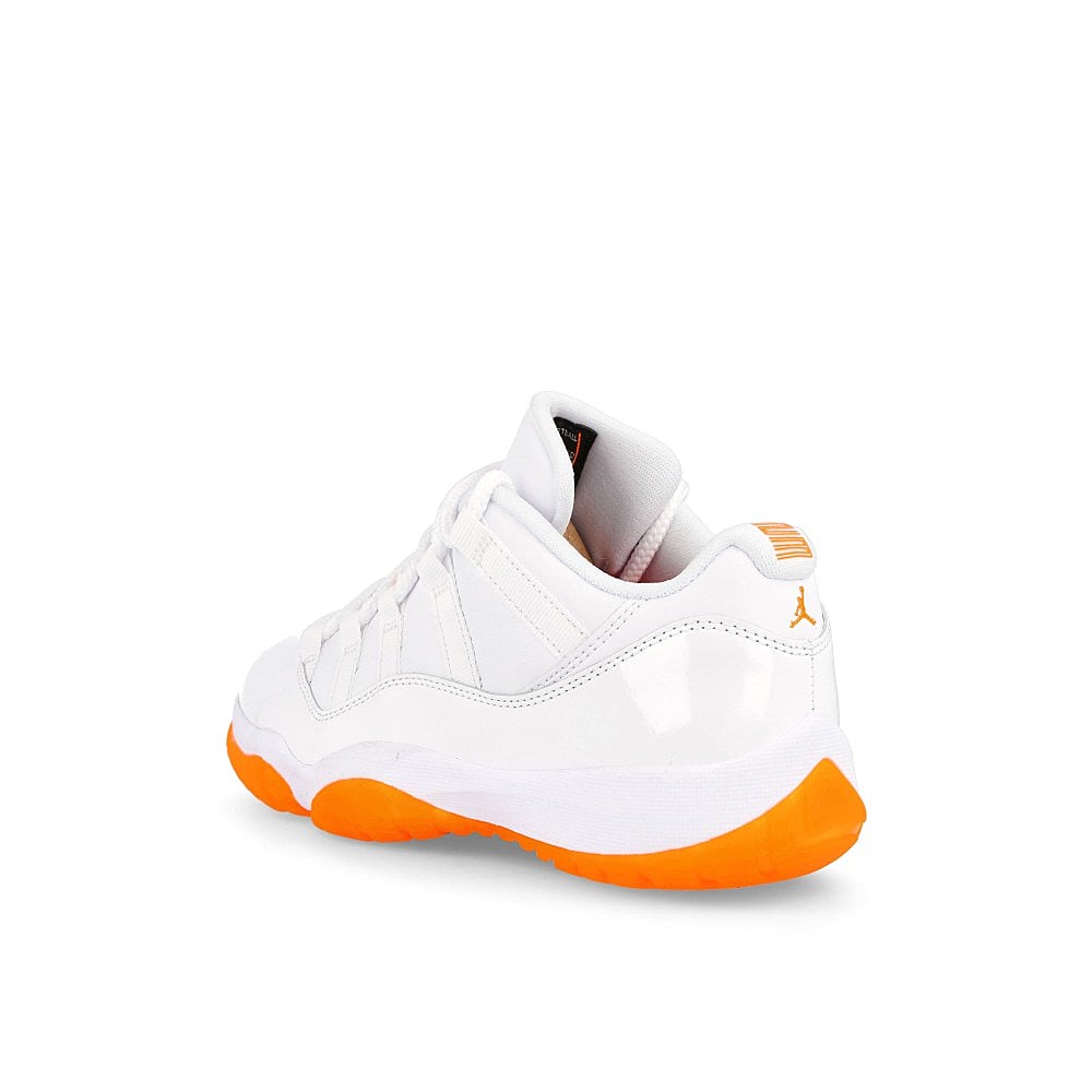 Jordan Wmns Air Jordan 11 Retro Low White / Bright Citrus Close-up | Overkill