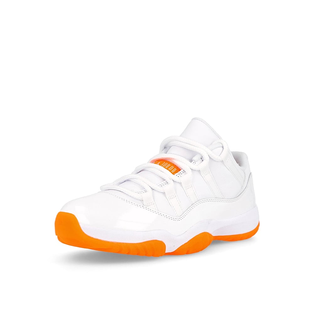 Jordan Wmns Air Jordan 11 Retro Low White / Bright Citrus Detailfoto | Overkill