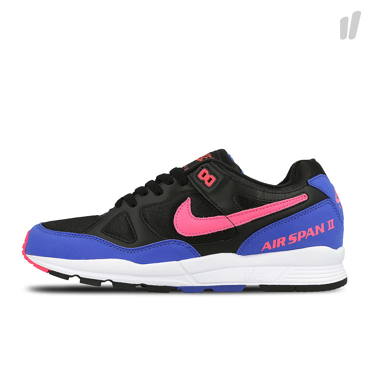 Nike air span ii Black-Hyper Pink - Hyper Royal Sneakers AH8047 003 | Overkill
