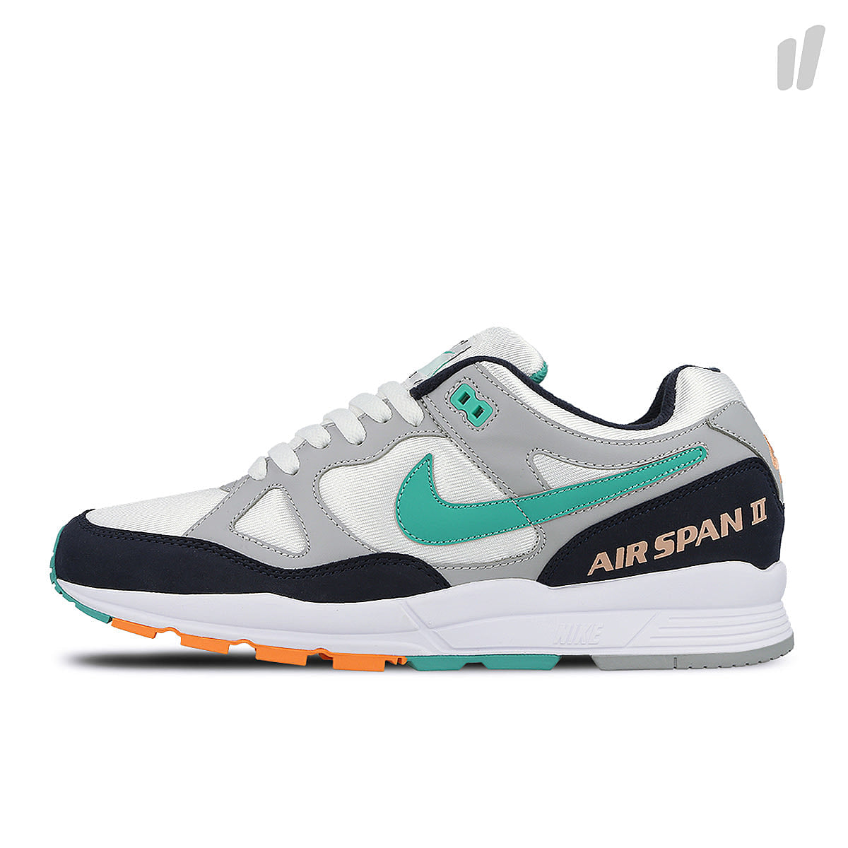 Nike air span ii Wolf Grey-Kinetic Green - Obsidian Sneakers AH8047 006 | Overkill