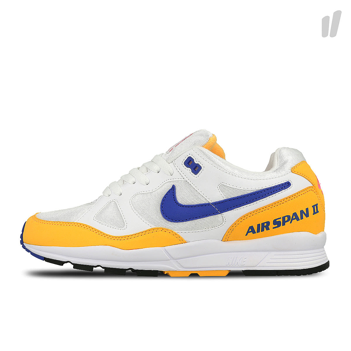 Nike air span ii White-Hyper Royal - Laser Orange Sneakers AH8047 103 | Overkill