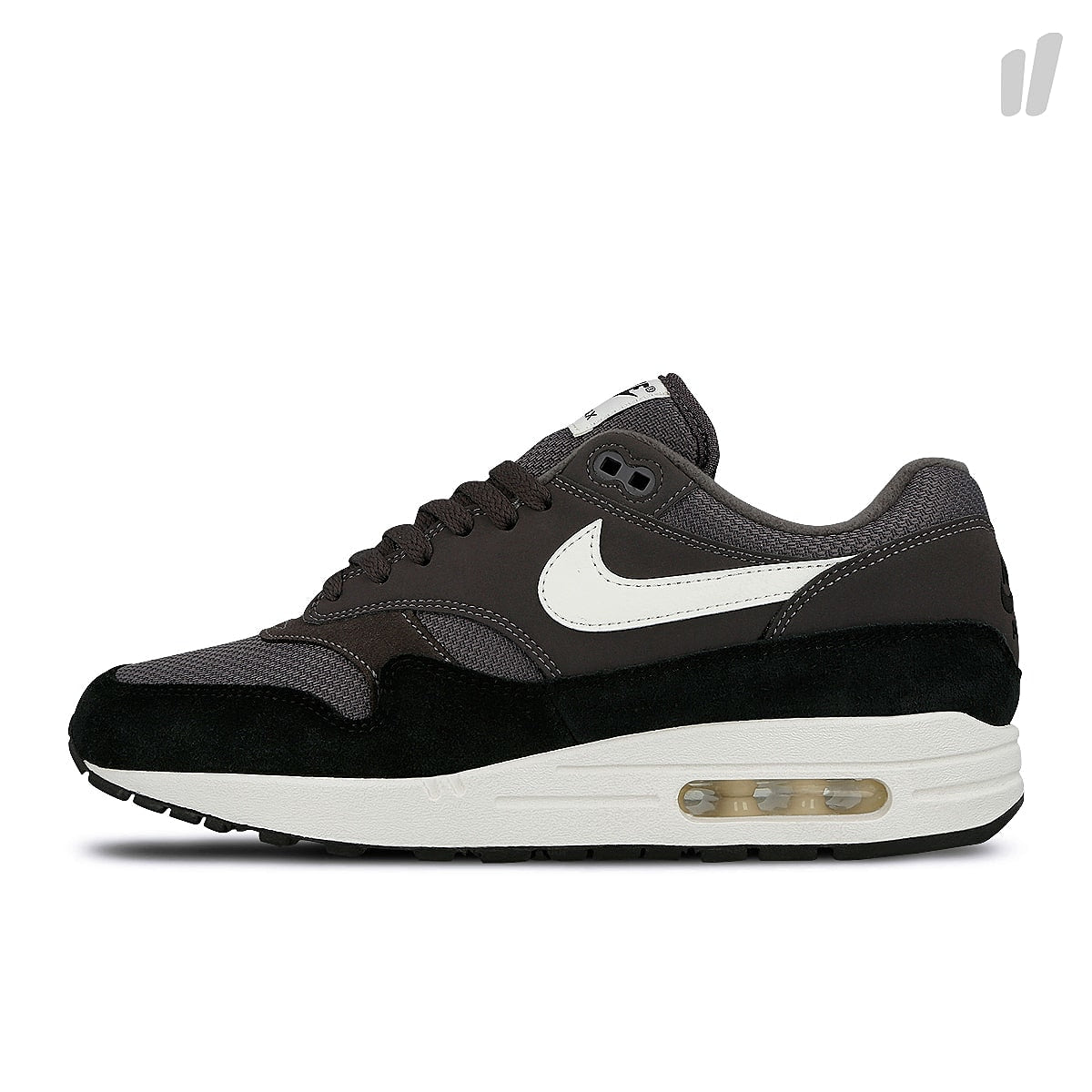 Nike air max 1 Thunder Grey-Sail - Sail - Black Low Top Sneakers AH8145 012 | Overkill