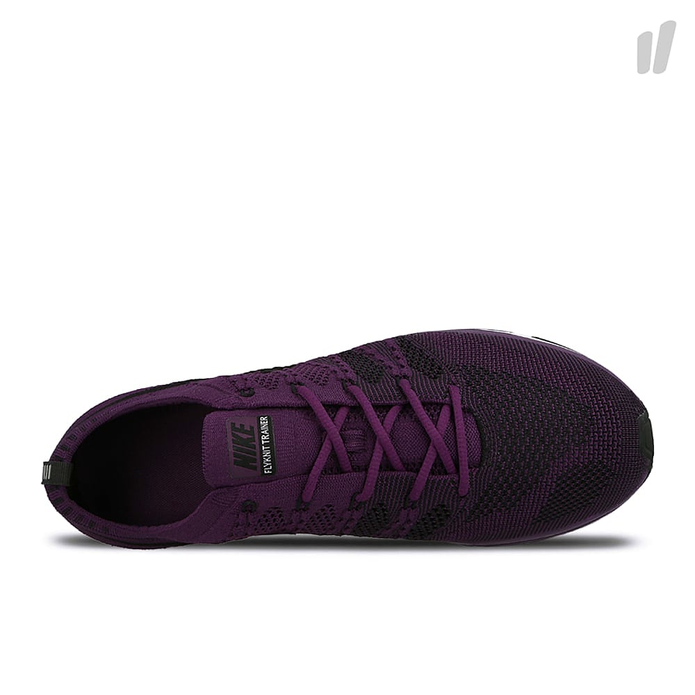 Nike flyknit trainer Night Purple-Black - White Low Top Sneakers Detailfoto | Overkill