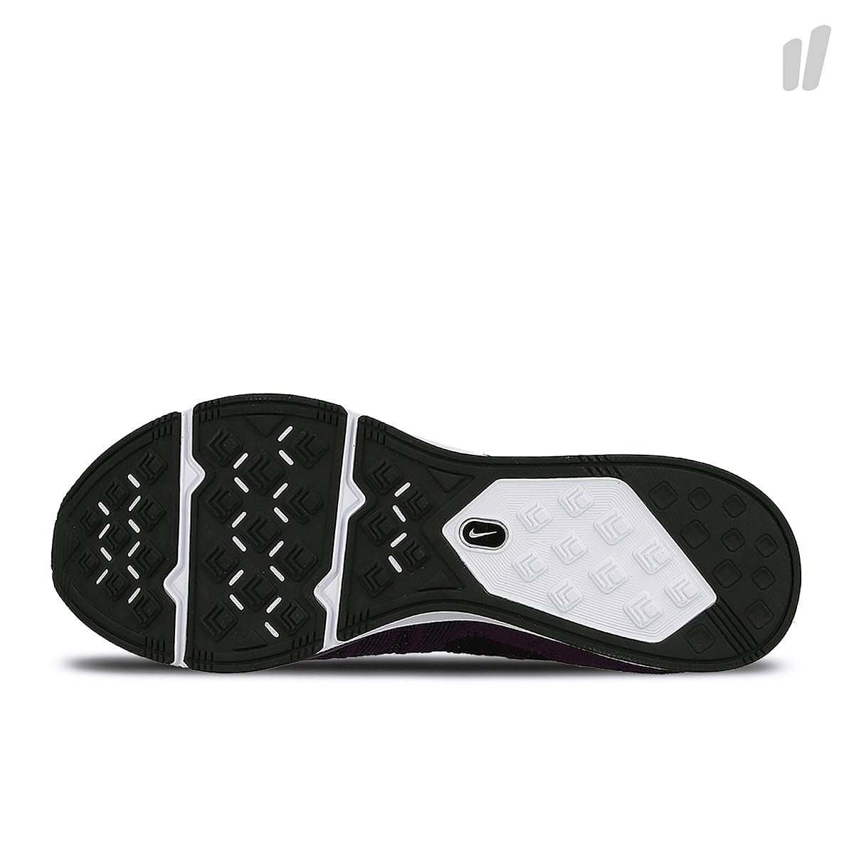 Nike flyknit trainer Night Purple-Black - White Low Top Sneakers Detail View 1 | Overkill