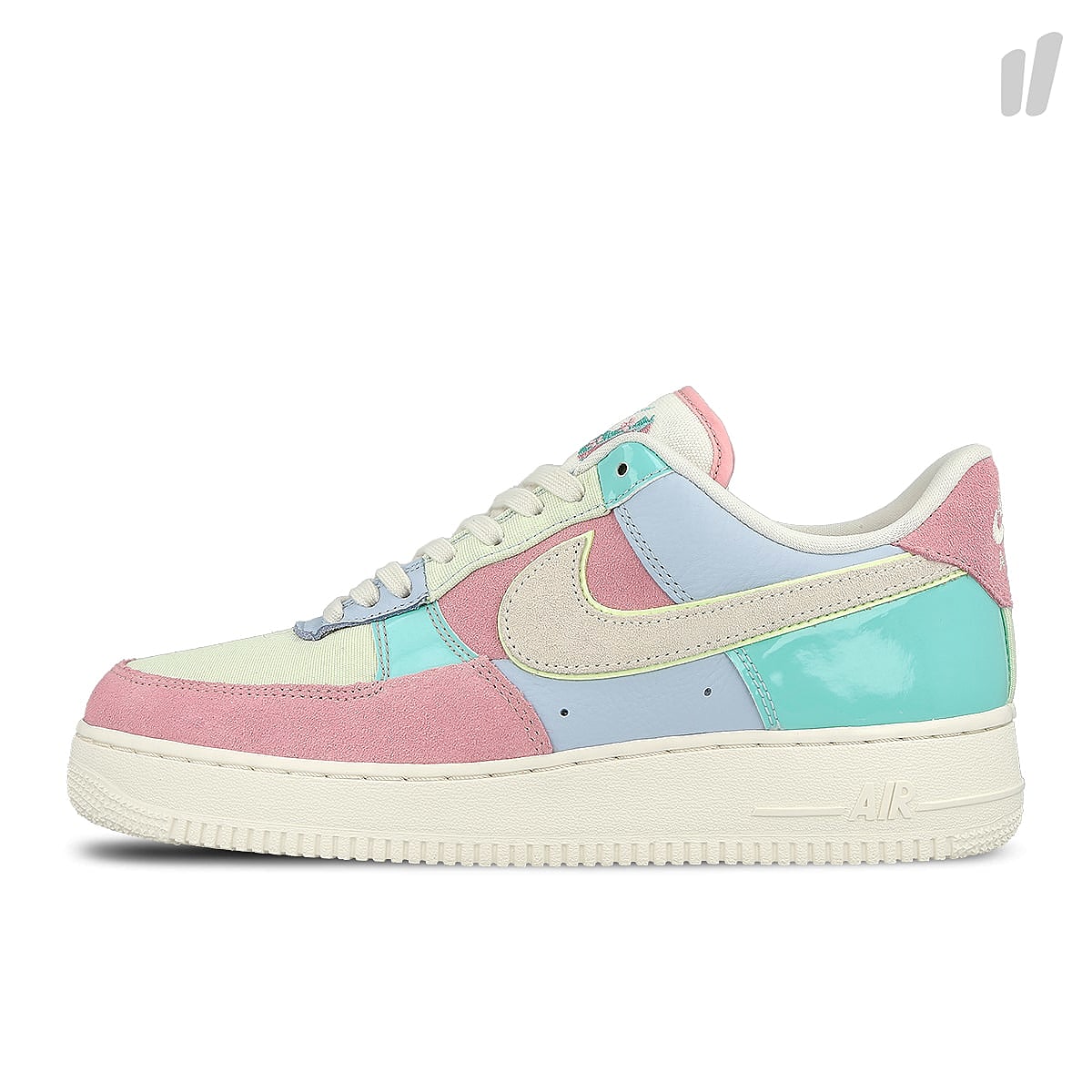 Nike air force 1 `07 qs Ice Blue-Sail - Hyper Turquise - Barely Volt Low Top Sneakers AH8462 400 | Overkill