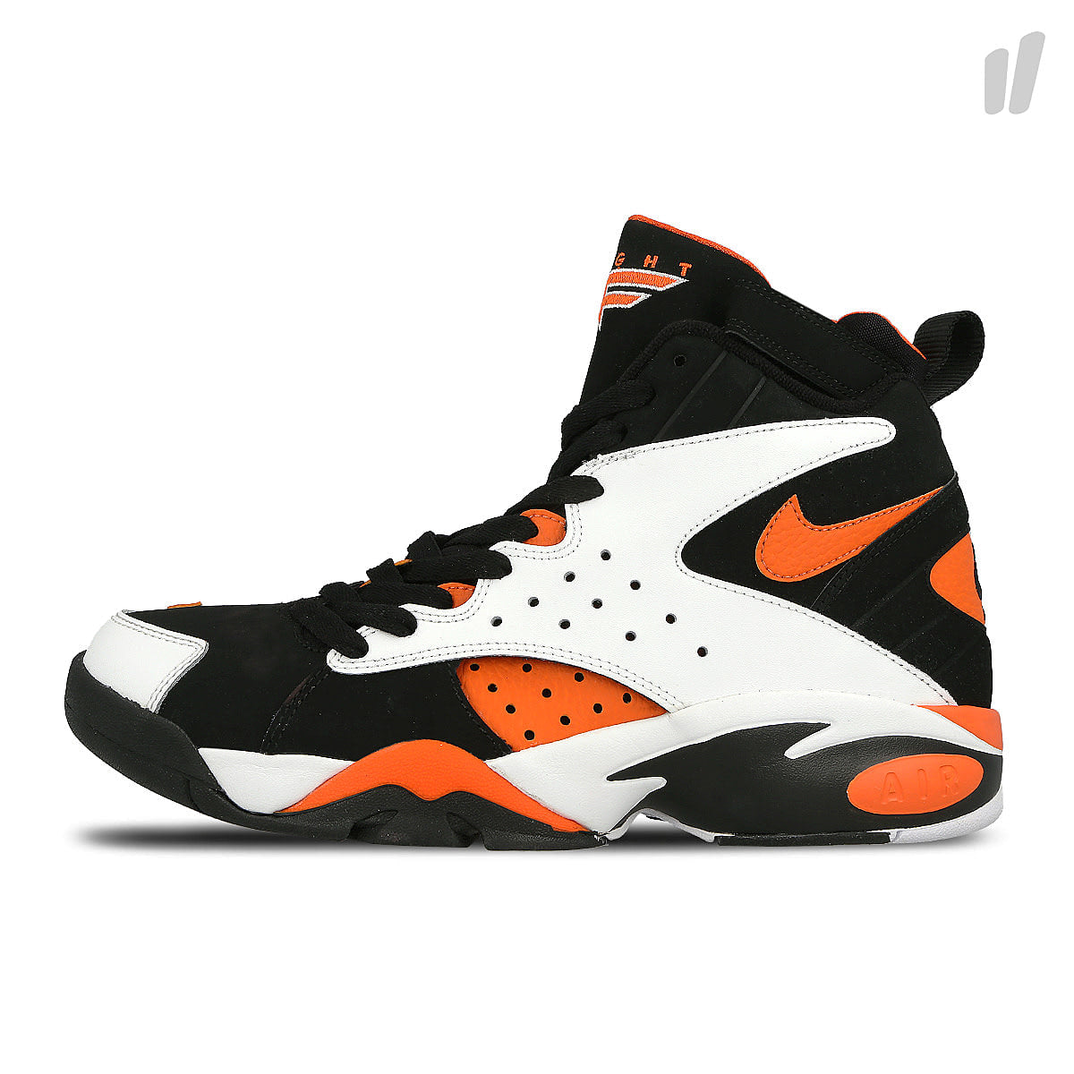 Nike air maestro ii ltd White / Rush Orange - Black High Top Sneakers AH8511 101 | Overkill