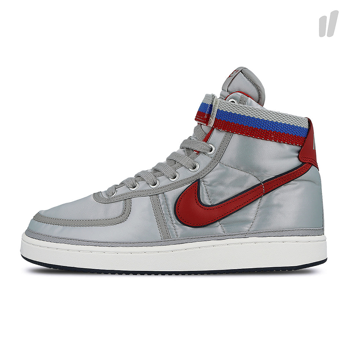 Nike vandal high supreme qs Metallic Silver / University Red Sneakers AH8652 001 | Overkill