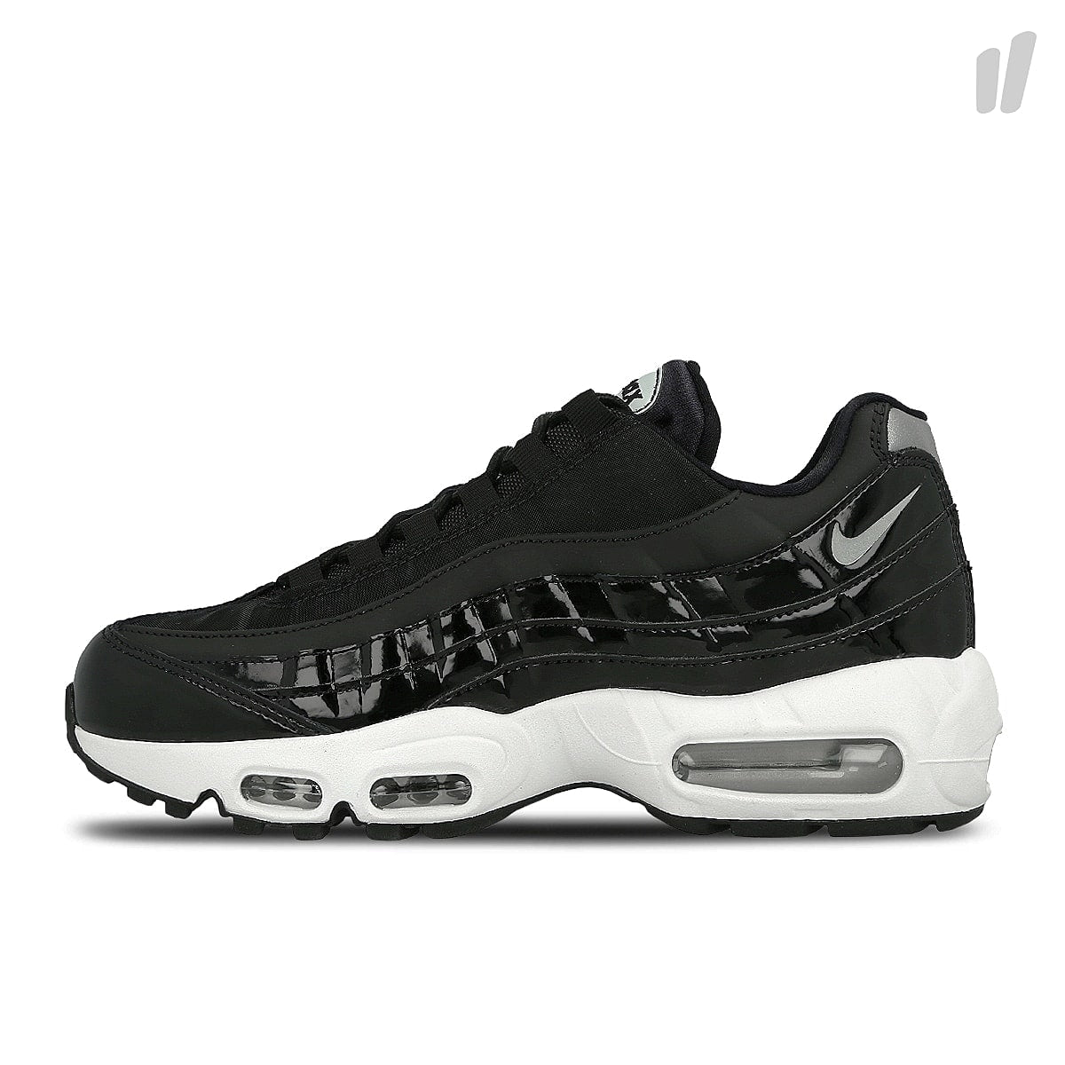Nike wmns air max 95 se premium Black-Reflect Silver - Black - Cool Grey Sneakers AH8697 001 | Overkill