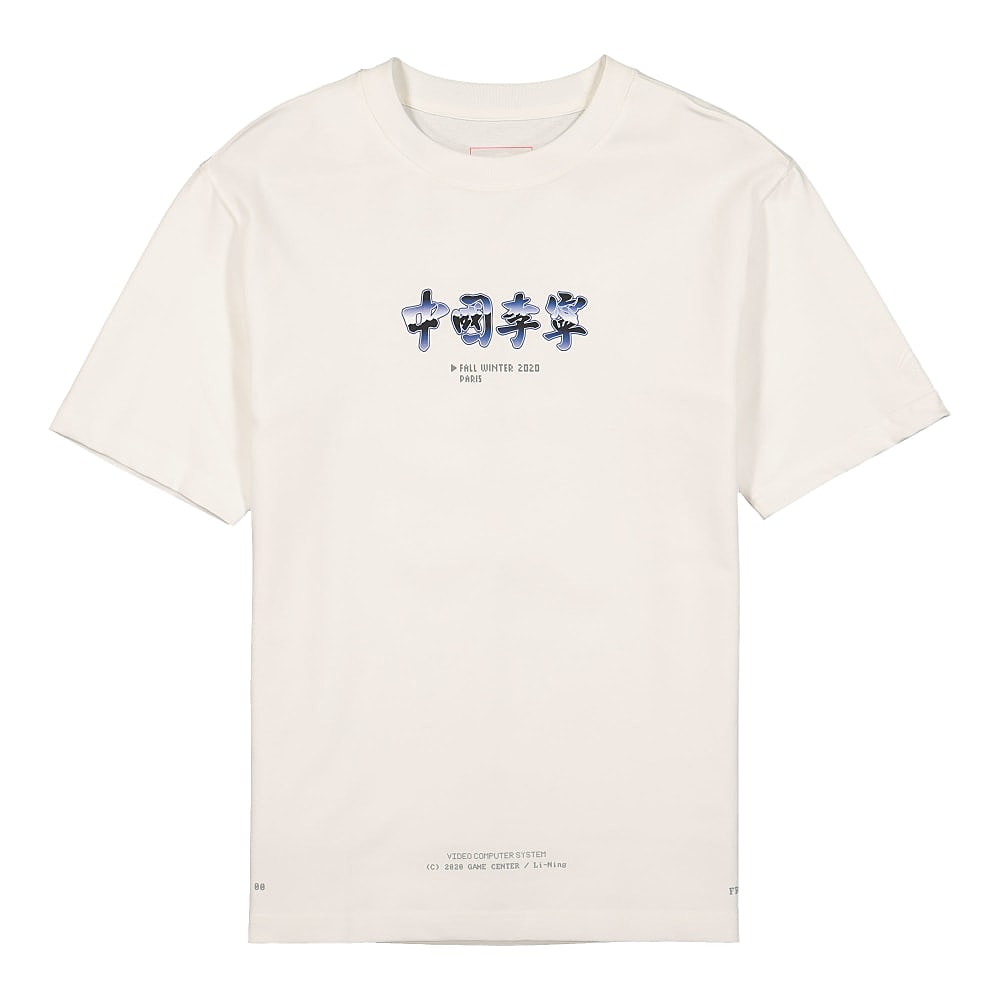 Li-Ning S/S Tee White T-Shirts AHSQ637-3K | Overkill