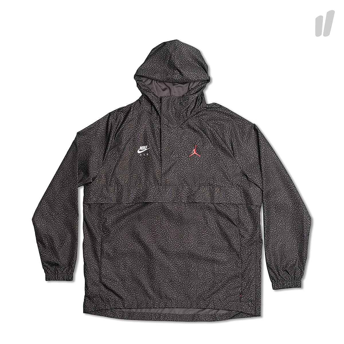 Jordan Air Jordan Wings 1988 Anorak Dark Grey / Gym Red Windbreaker AJ0428 021 | Overkill