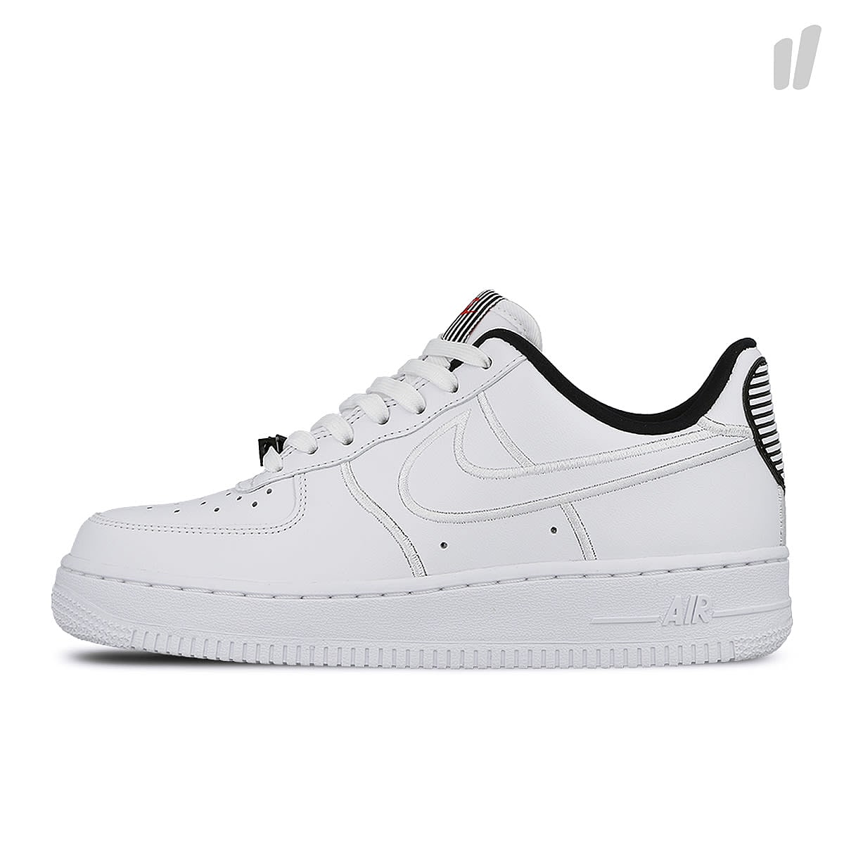 Nike wmns air force 1 `07 se lx White / White - Black Low Top Sneakers AJ0867 100 | Overkill