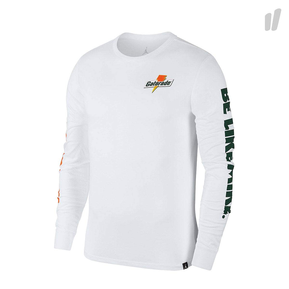 Jordan Air Jordan "Be Like Mike" Longsleeve Tee White Longsleeves AJ1167 100 | Overkill