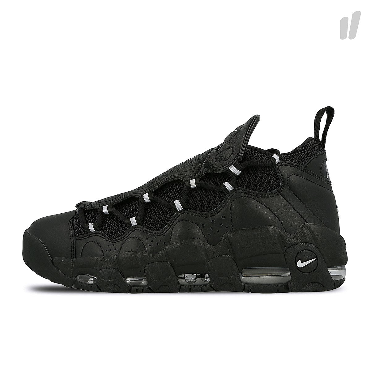 Nike air more money Black / Metallic Silver - Black Sneakers AJ2998 002 | Overkill