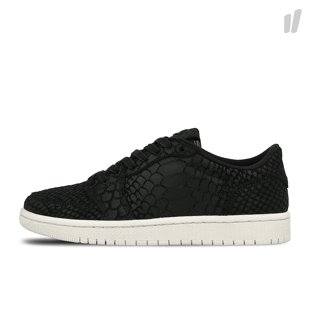 Jordan Air Jordan Wmns 1 Retro Low Black-Black - Sail Low Top Sneakers AJ6004 010 | Overkill
