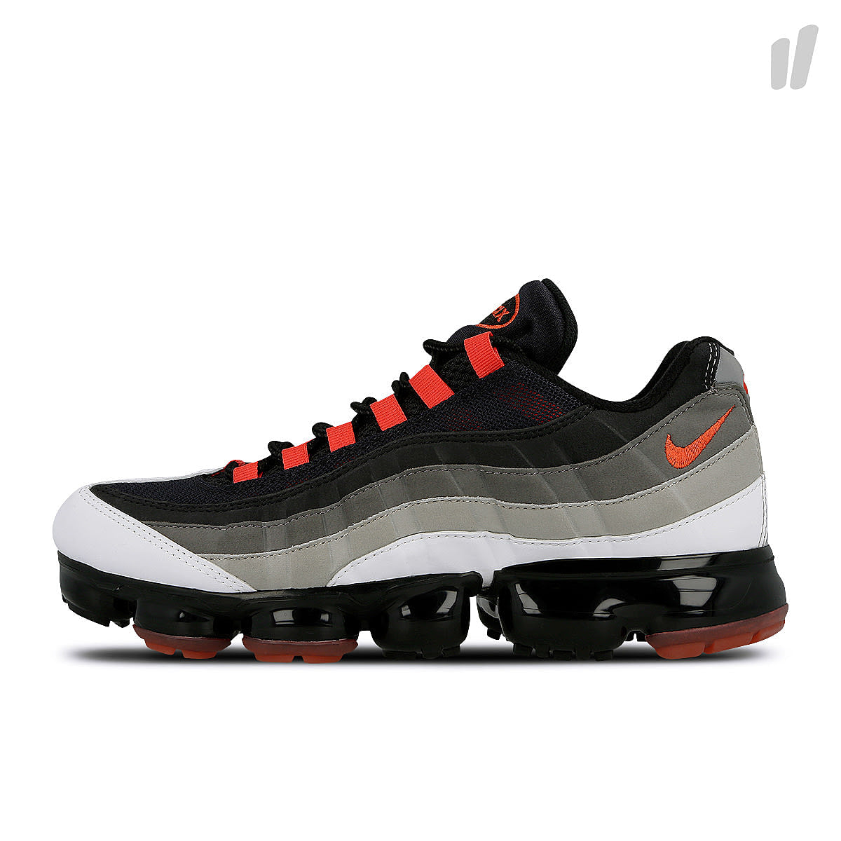 Nike air vapormax 95 White-Hot Red - DK Pewter - Granite Sneakers AJ7292 101 | Overkill