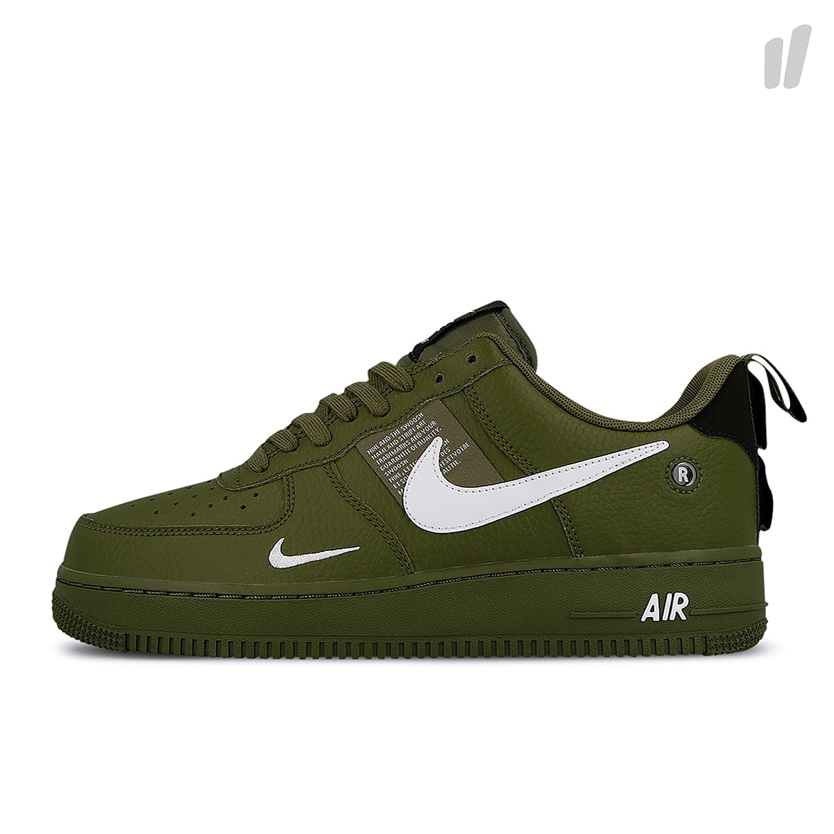 Nike air force 1 `07 lv8 utility Olive Canvas / White - Black - Tour Yellow Low Top Sneakers AJ7747 300 | Overkill