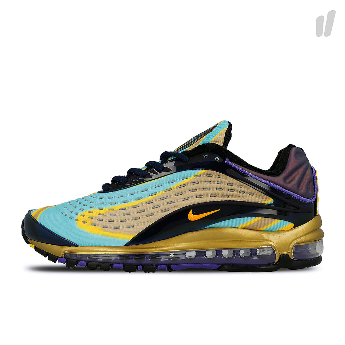 Nike air max deluxe Midnight Navy-Laser Orange Sneakers AJ7831 400 | Overkill