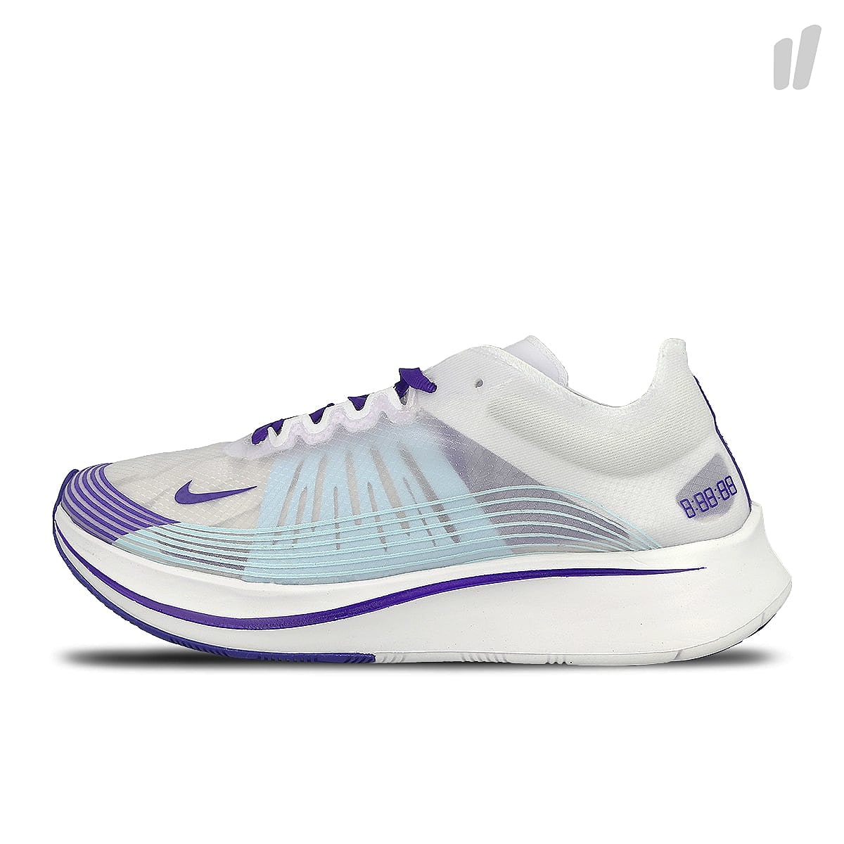 Nike wmns zoom fly sp White Indigo Burst - Summit White Sneakers AJ8229 101 | Overkill