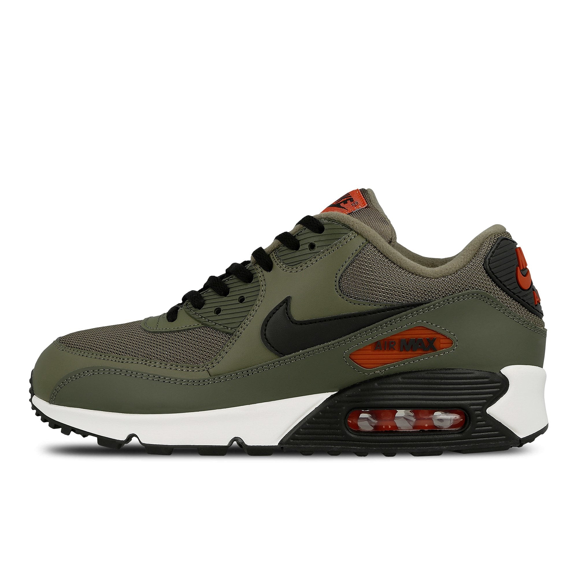 Nike air max 90 essential Medium Olive / Black - Team Orange Low Top Sneakers AJ1285 205 | Overkill