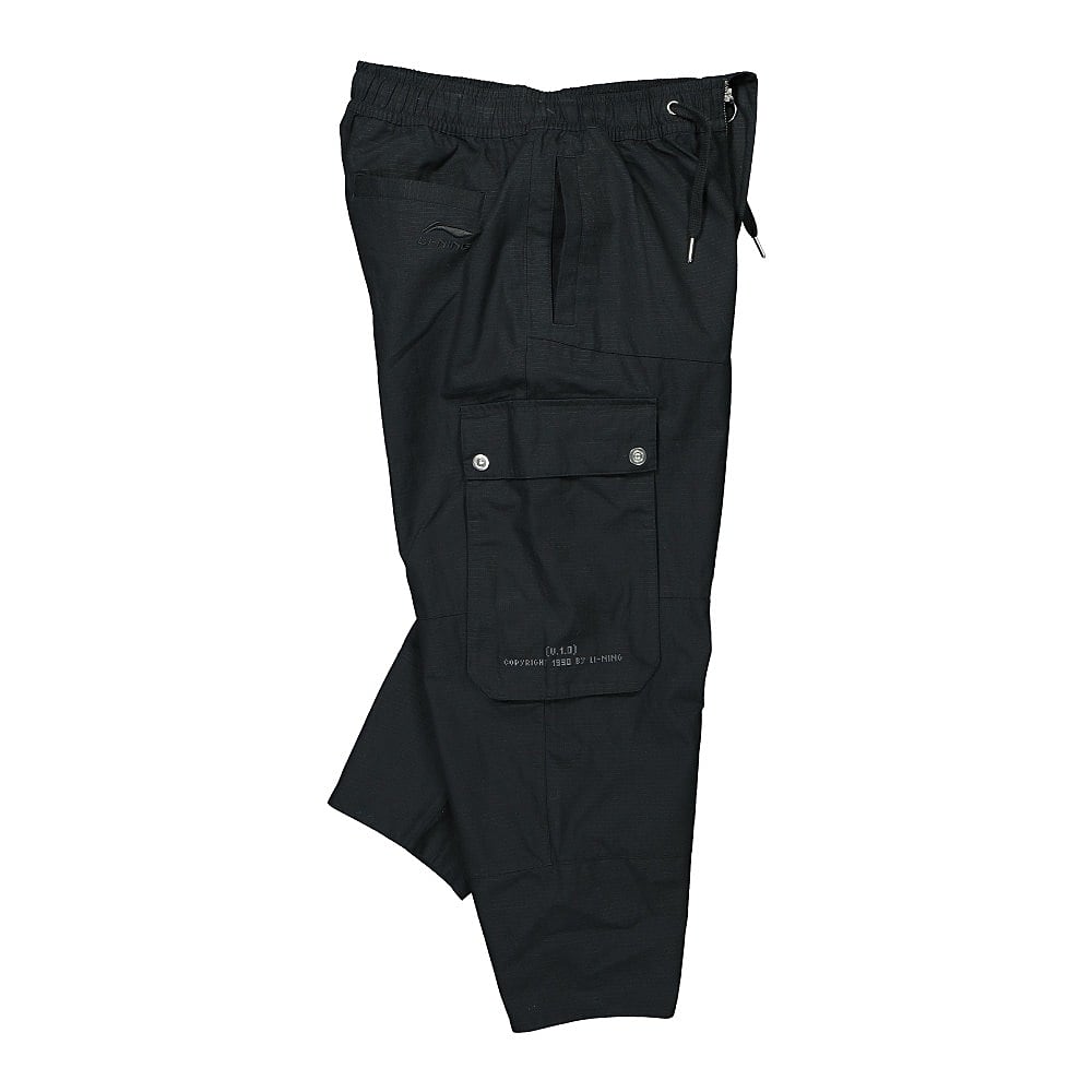 Li-Ning Casual Pants Black Casual Pants Close-up | Overkill