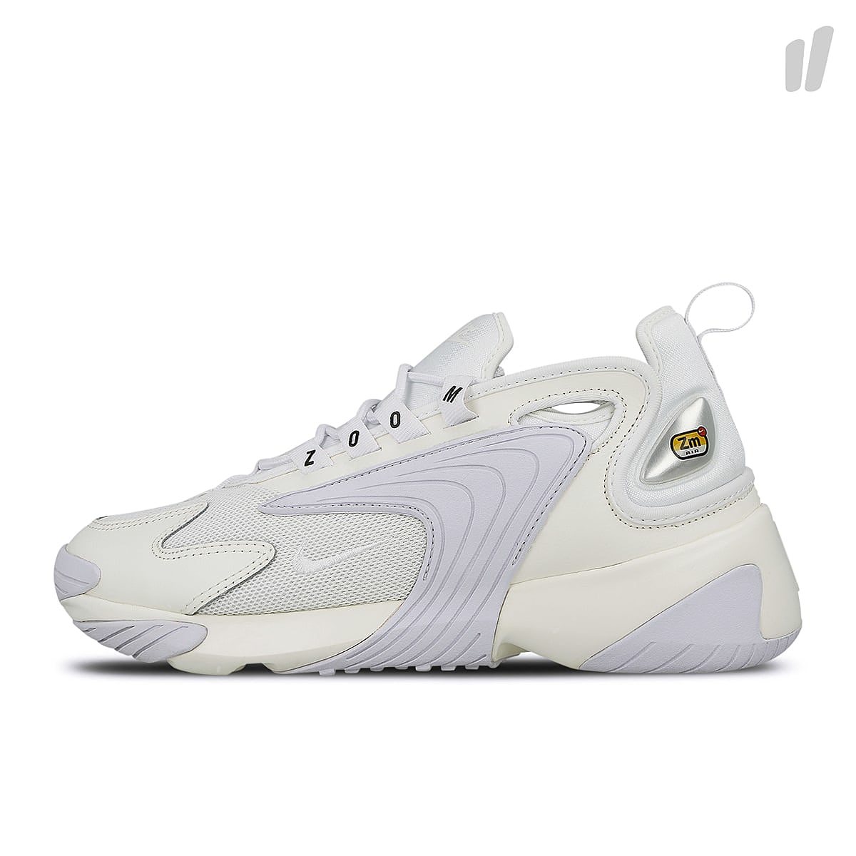 Nike wmns zoom 2k Sail-White - Black Sneakers AO0354 101 | Overkill