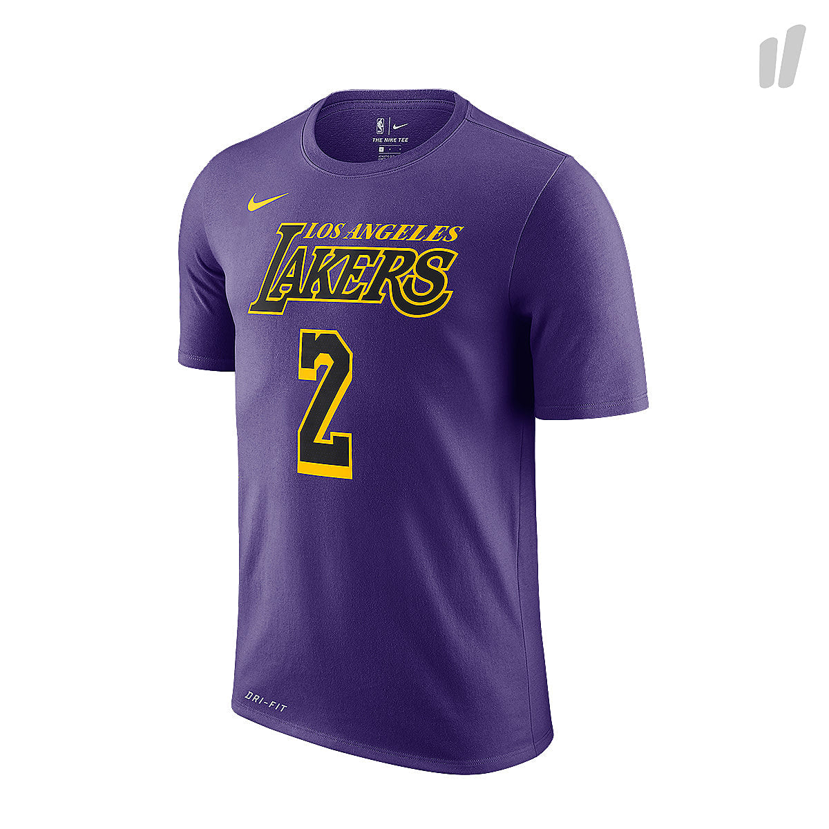 Nike NBA La Lakers NK Dry Tee Court Purple / Ball Lonzo T-Shirts AO0895 547 | Overkill