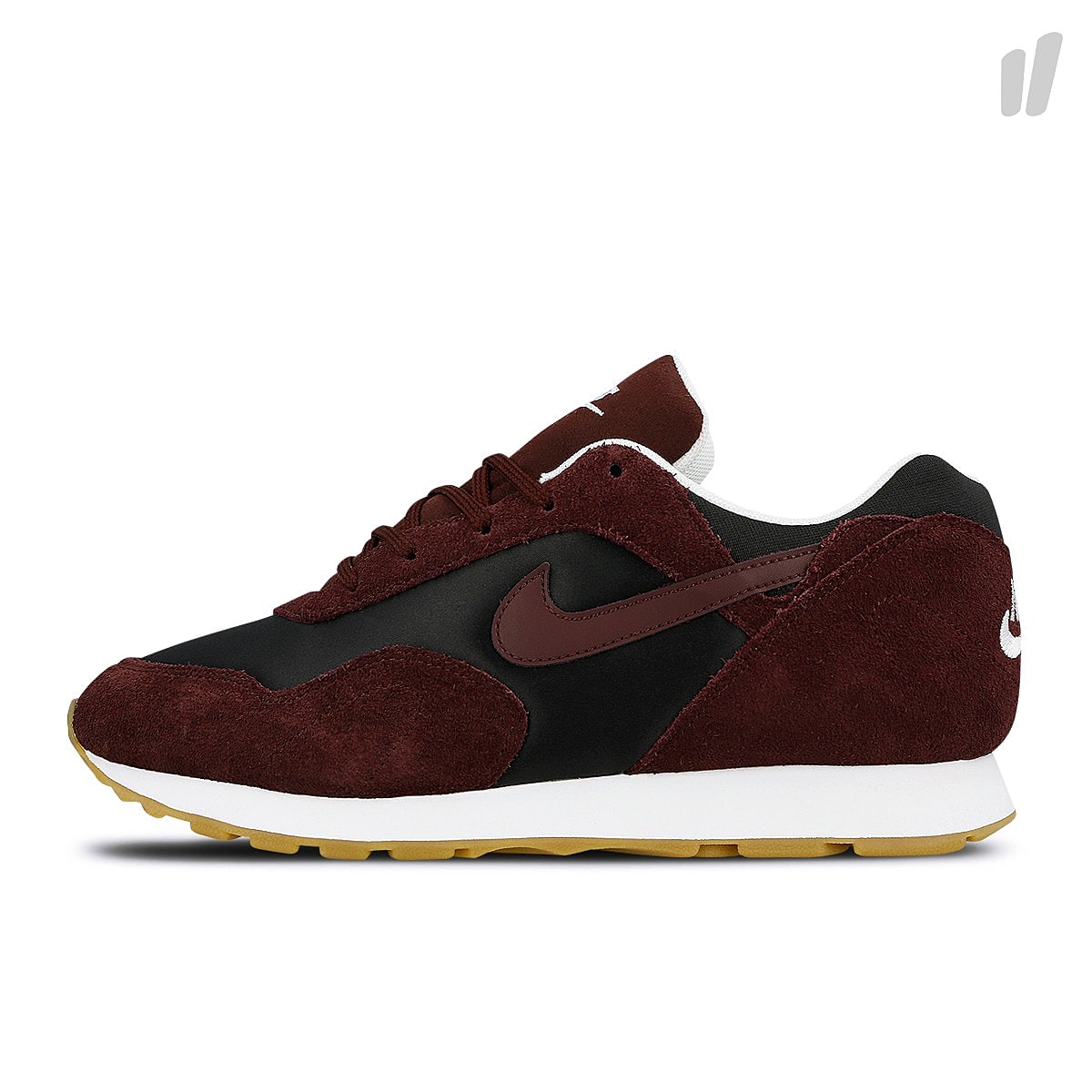 Nike wmns outburst Black-Burgundy Crush - Summit White Sneakers AO1069 004 | Overkill