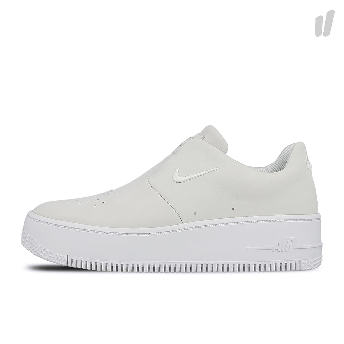 Nike wmns air force 1 sage xx Off White / Light Silver - White Low Top Sneakers AO1215 100 | Overkill