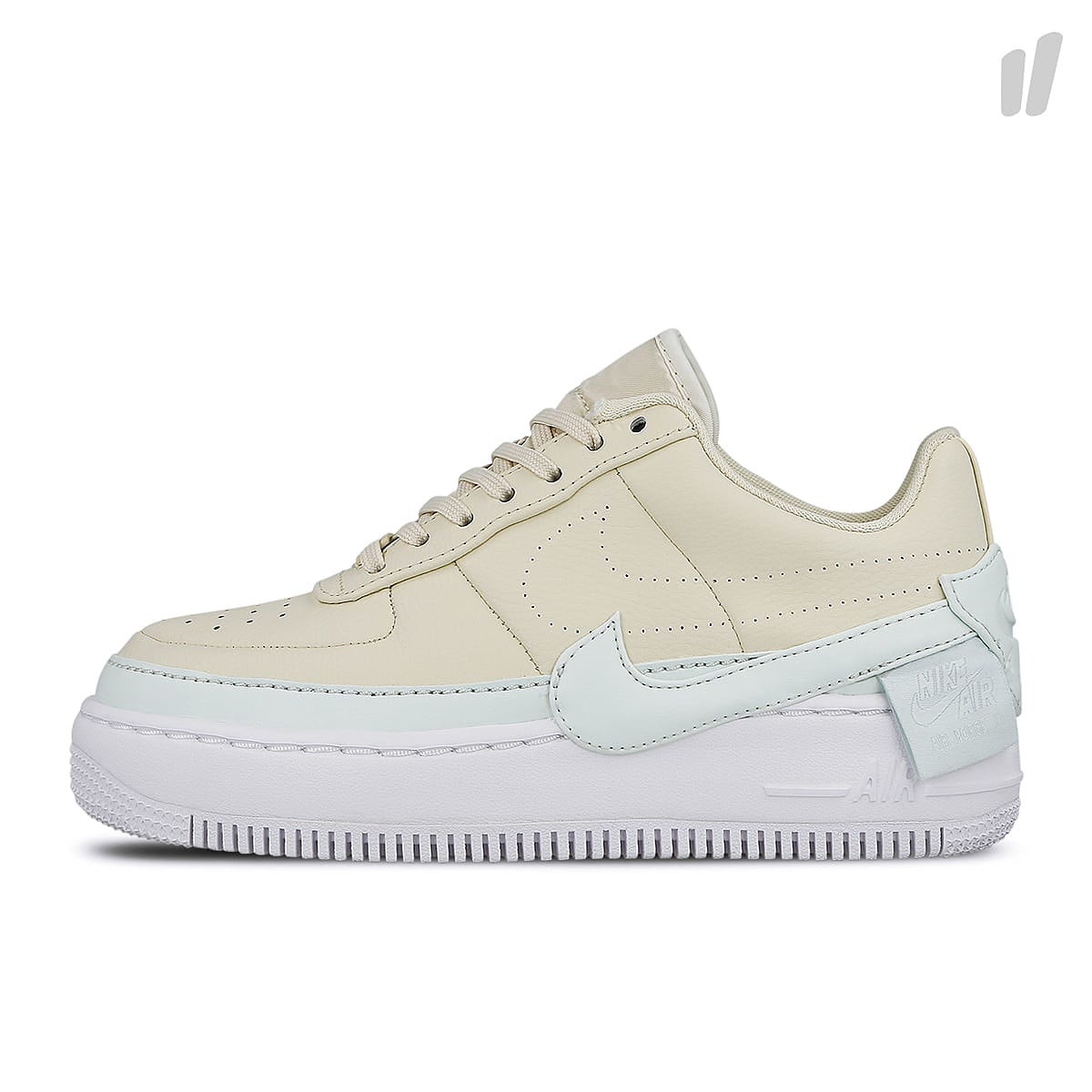 Nike wmns air force 1 jester xx Light Cream-Ghoast Aqua - White Low Top Sneakers AO1220 201 | Overkill