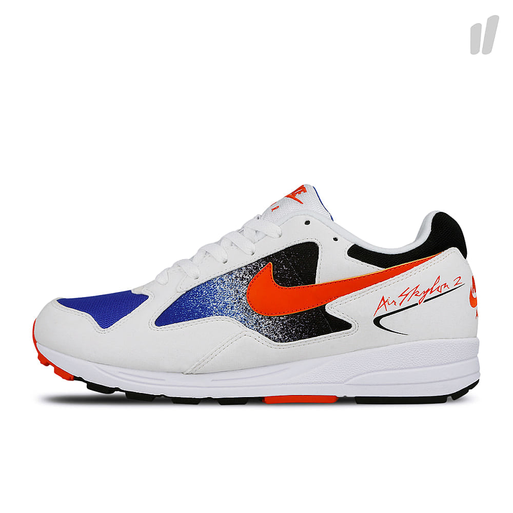 Nike air skylon ii White-Team Orange - Hyper Royal - Black Low Top Sneakers AO1551 108 | Overkill