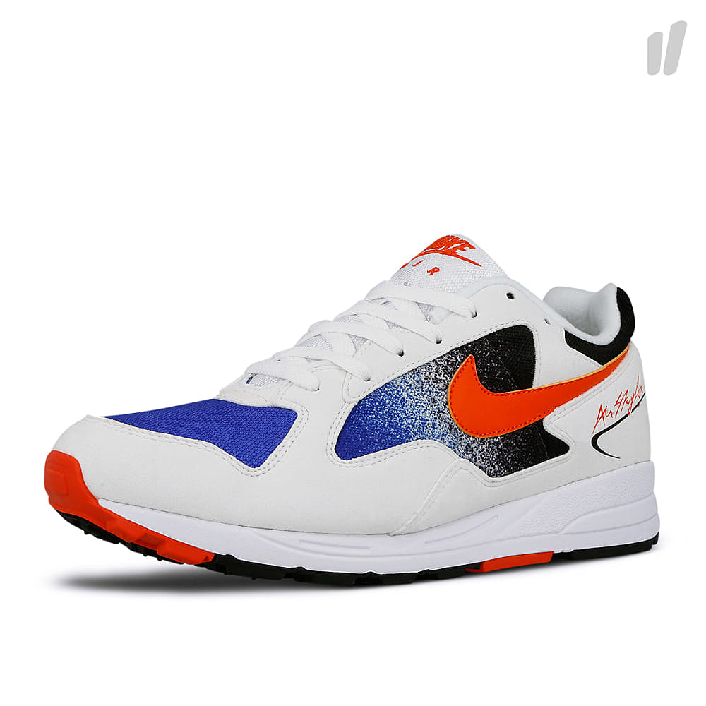 Nike air skylon ii White-Team Orange - Hyper Royal - Black Low Top Sneakers Close Up | Overkill