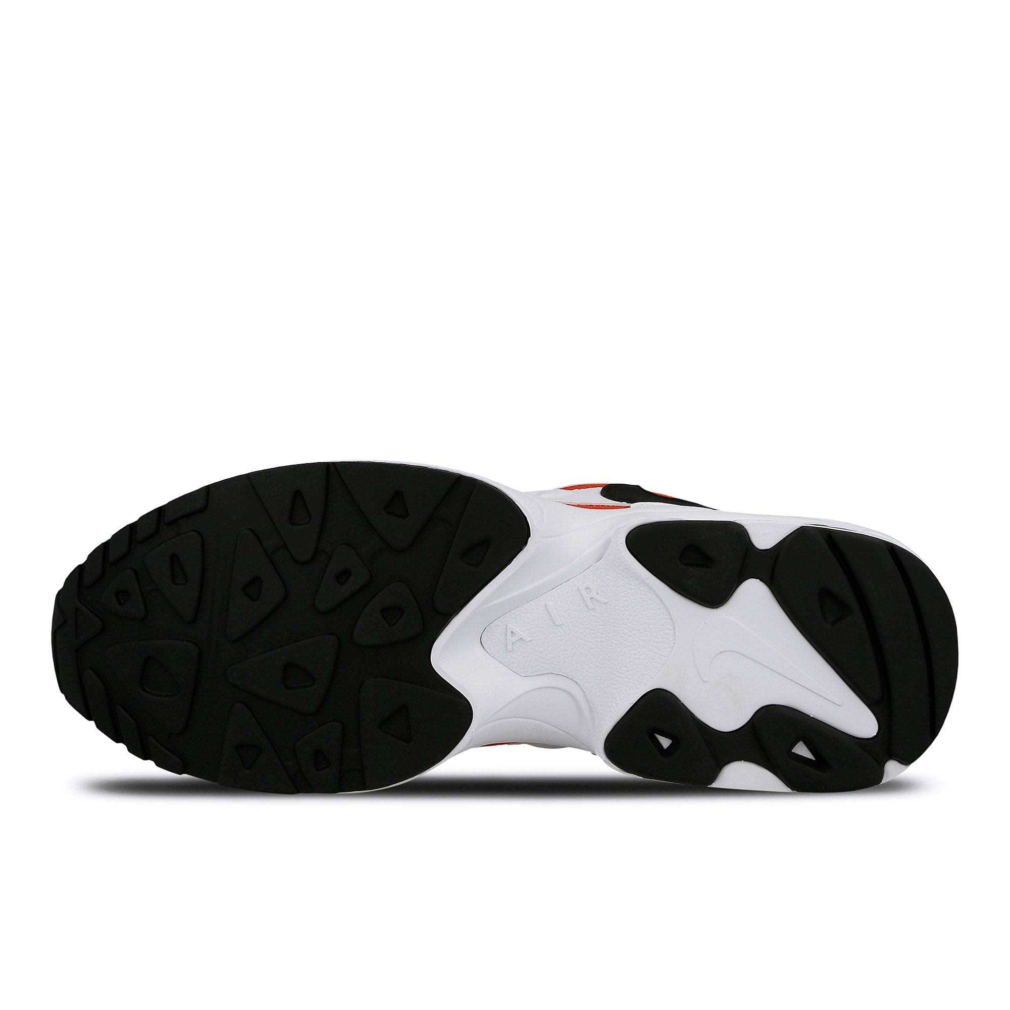 Nike air max2 light White-Black - Habanero Red - Cool Grey Low Top Sneakers Detail View 1 | Overkill