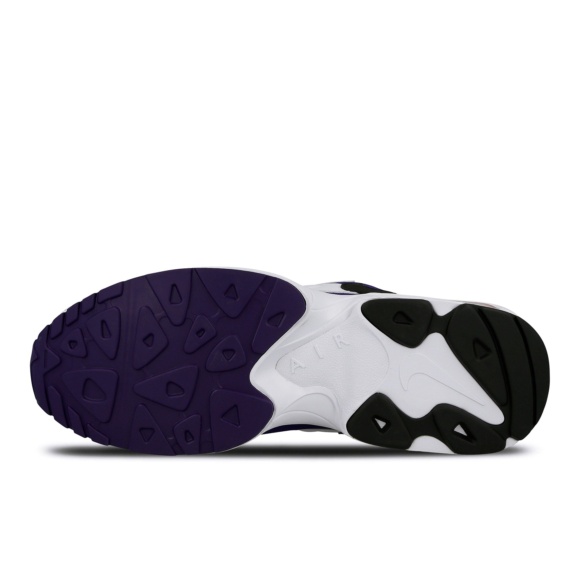 Nike air max2 light Whte-Black - Court Purple - Hyper Pink Low Top Sneakers Detail View 1 | Overkill