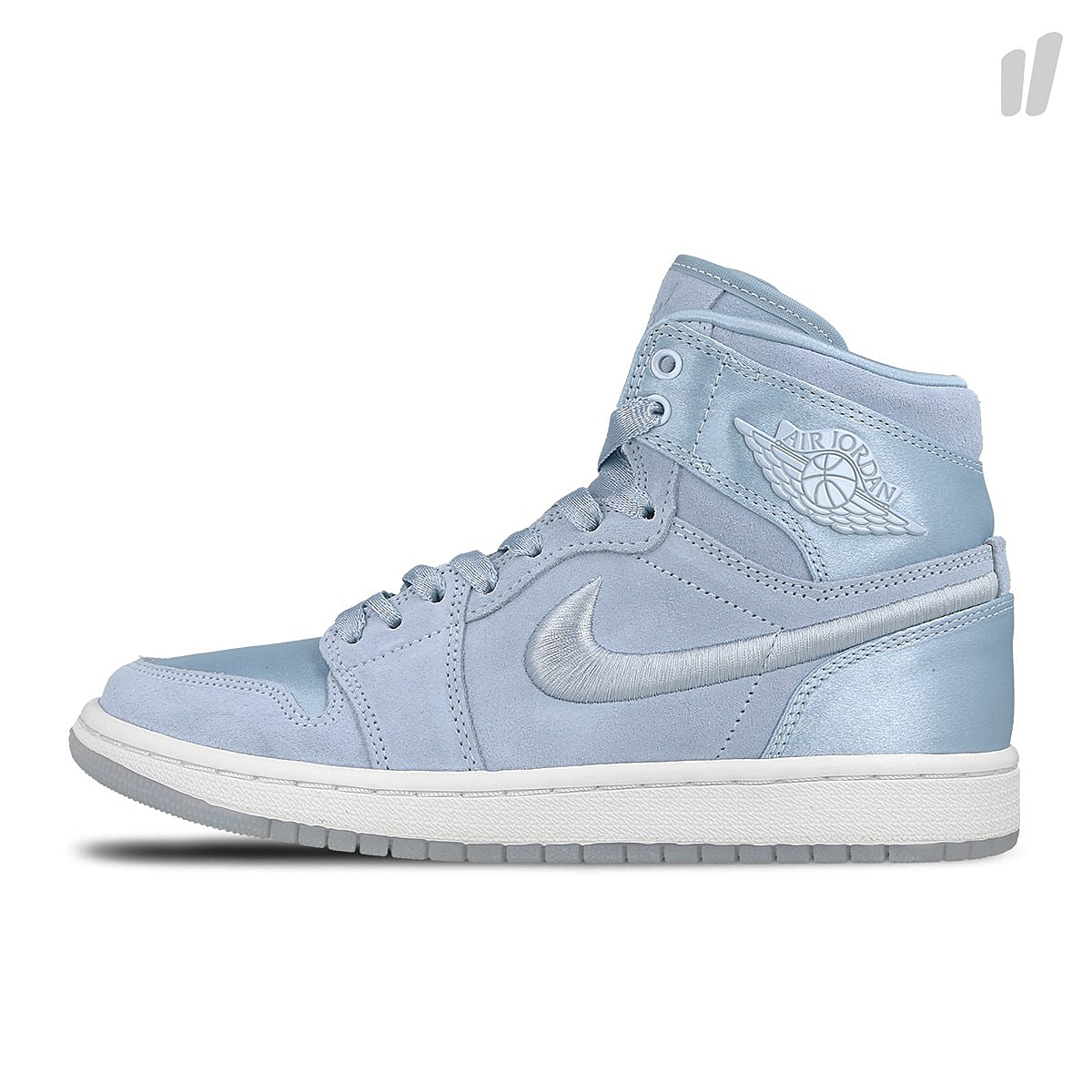 Jordan Air Jordan Wmns 1 Retro High Hydrogen Blue-White - Metallic Gold High Top Sneakers AO1847 445 | Overkill
