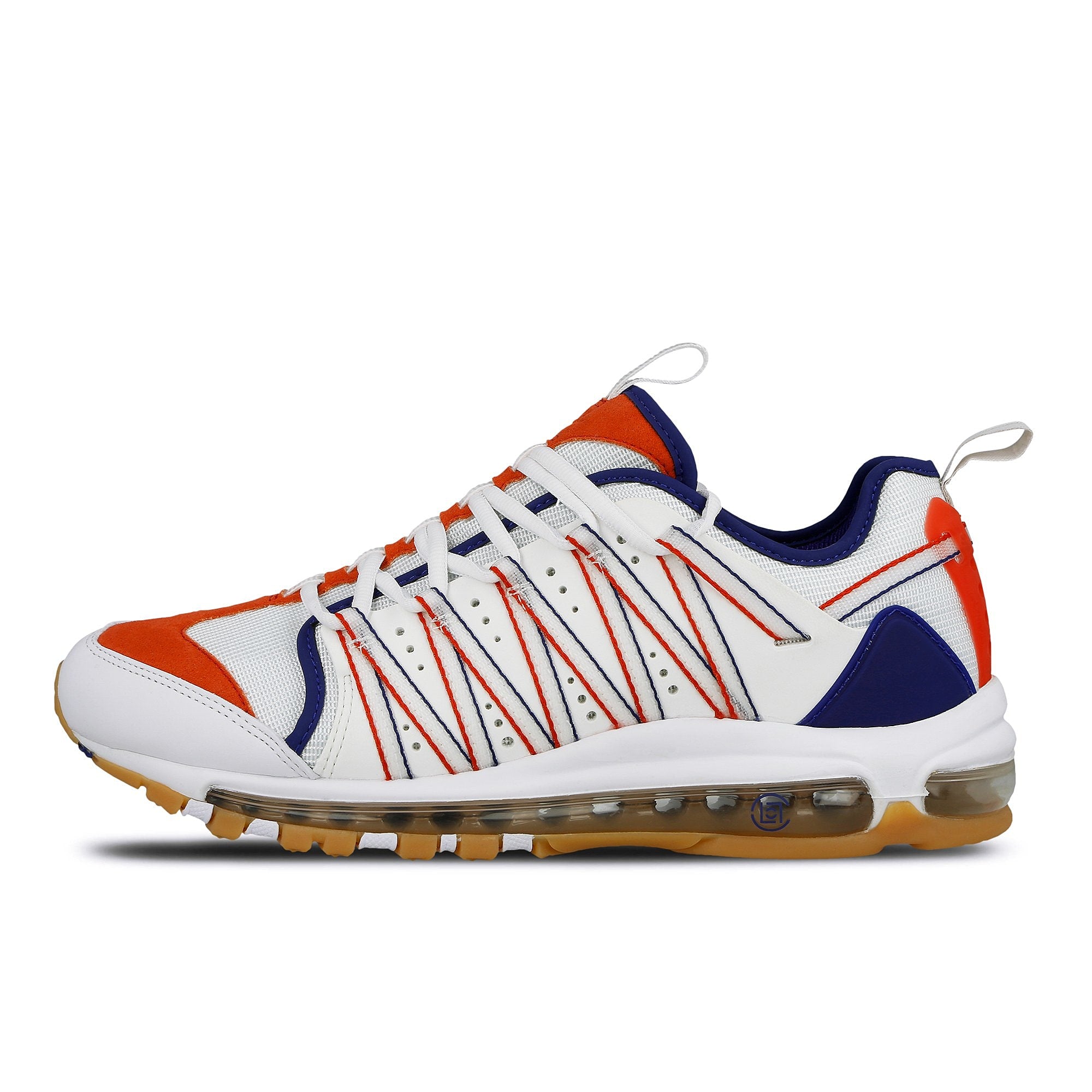 Nike CLOT x Nike Air Max 97 Haven White / Sail - Deep Royal Blue Sneakers AO2134 101 | Overkill