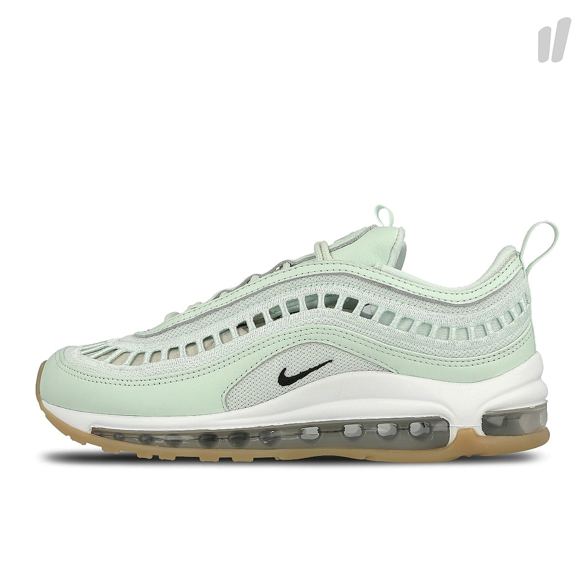Nike wmns air max 97 ultra `17 sl Barely Green-Black - Gum Yellow Sneakers AO2326 300 | Overkill