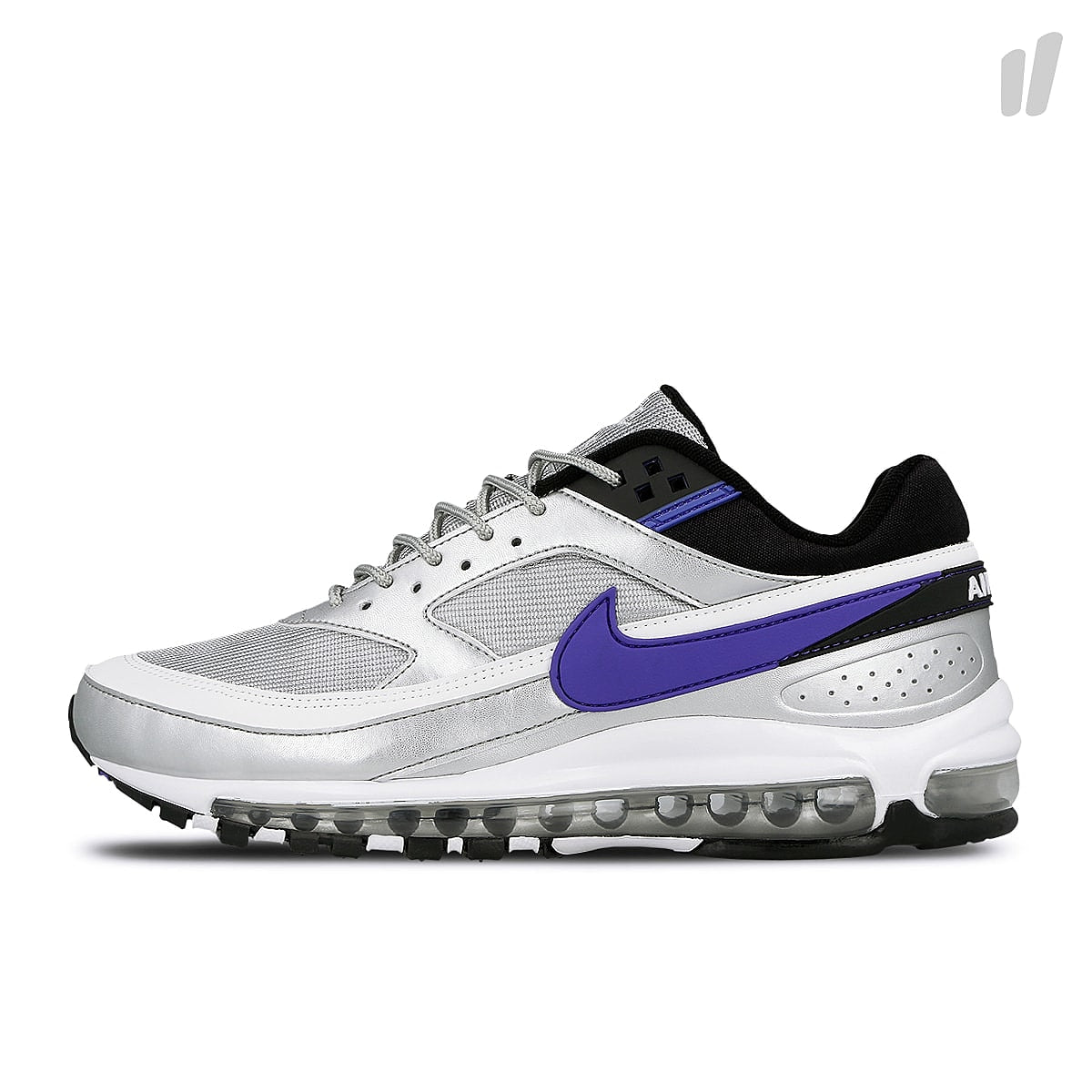 Nike air max 97-bw Metallic Silver-Persian Violet - Black Sneakers AO2406 002 | Overkill