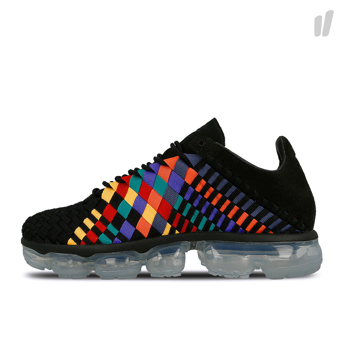 Nike air vapormax inneva Black-Black - Glacier Blue - Laser Orange Sneakers AO2447 001 | Overkill