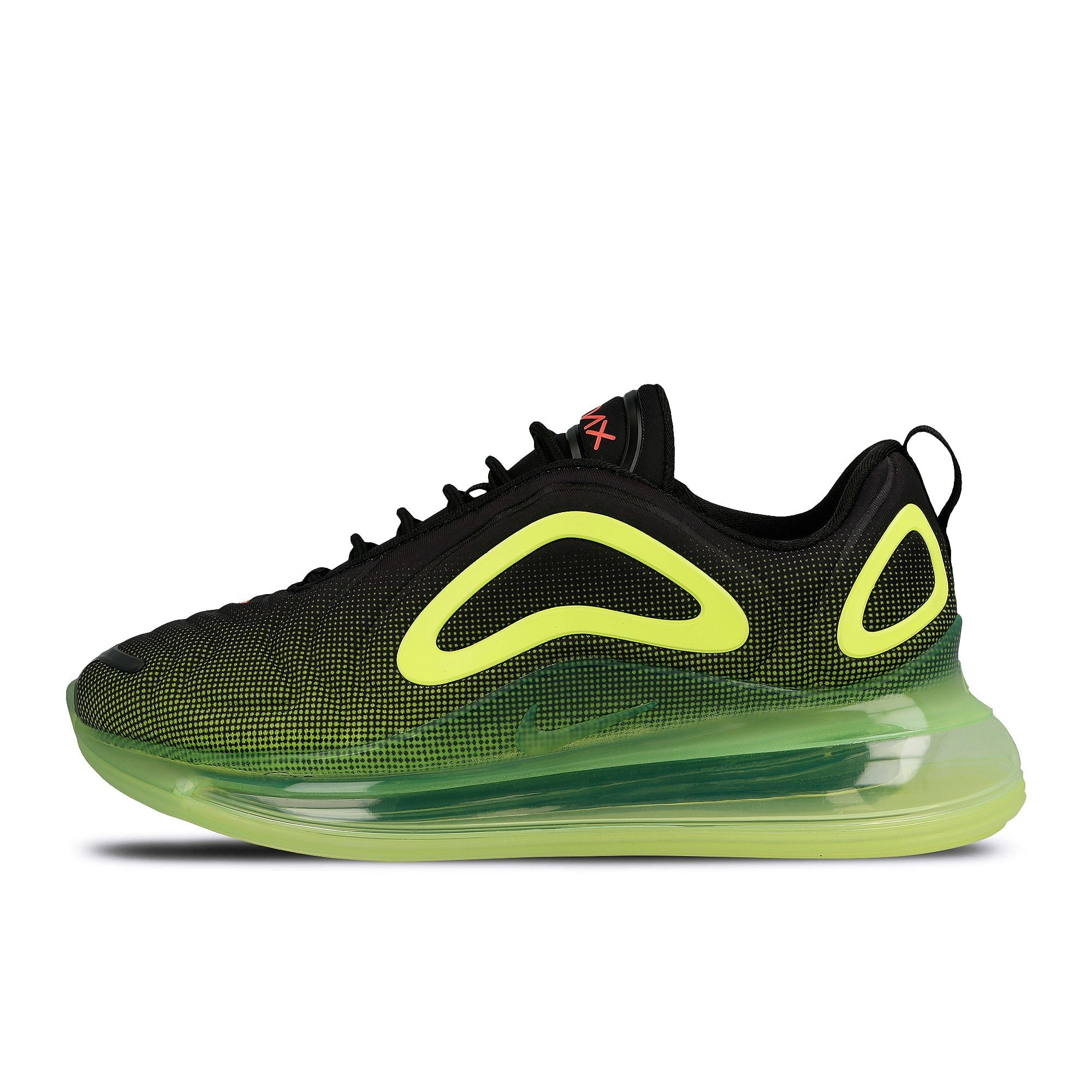 Nike air max 720 Black-Bright Crimson - Volt Low Top Sneakers AO2924 008 | Overkill