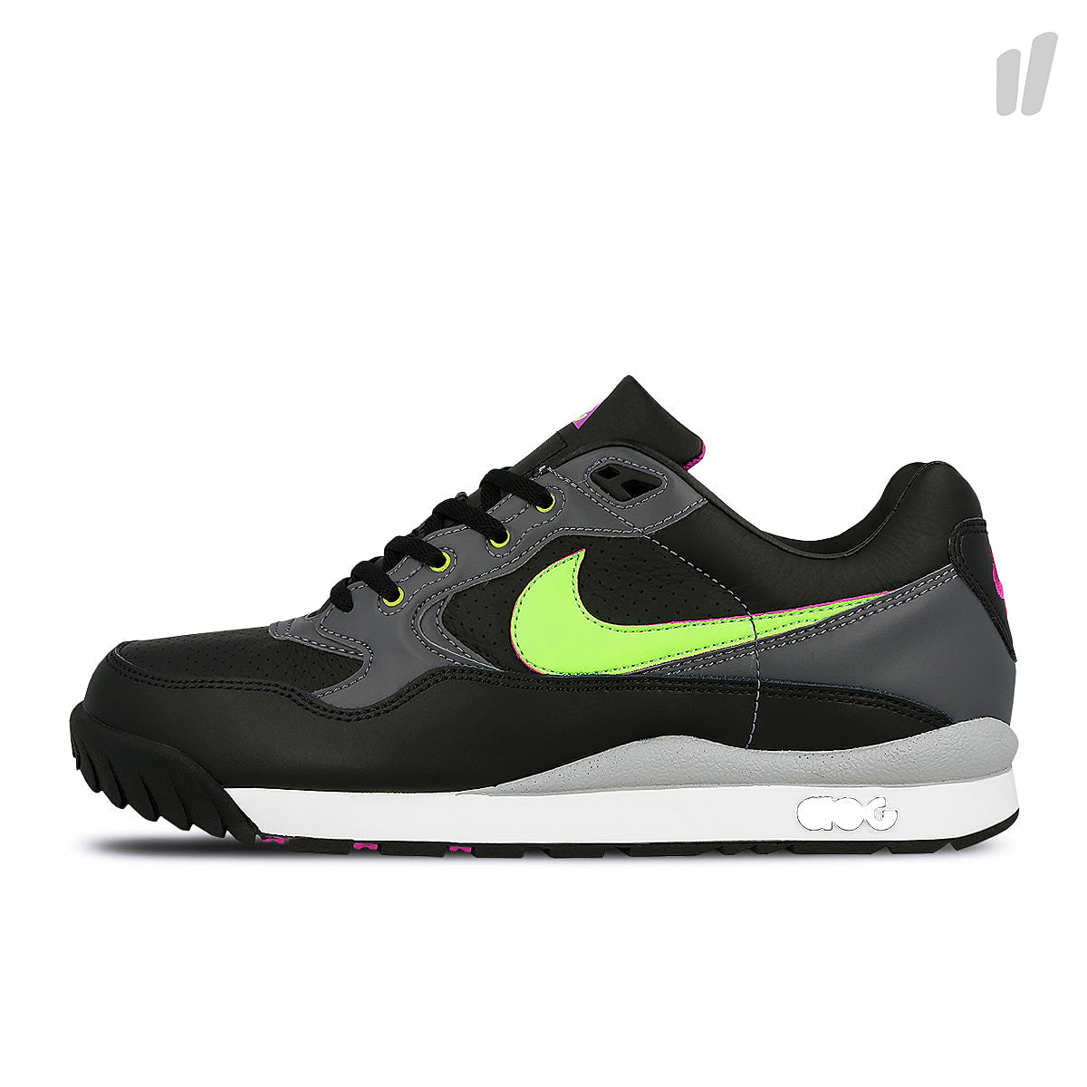 Nike air wildwood acg Black-Electric Green - Hyper Violet Low Top Sneakers AO3116 002 | Overkill
