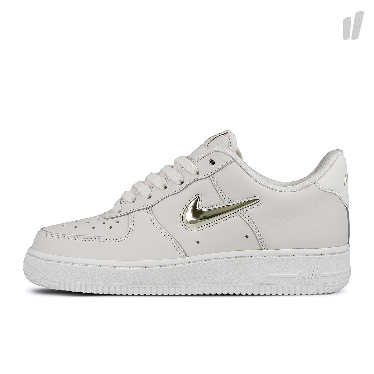 Nike wmns air force 1 `07 premium lx Phantom-Metallic Gold Star - Summit White Low Top Sneakers AO3814 001 | Overkill