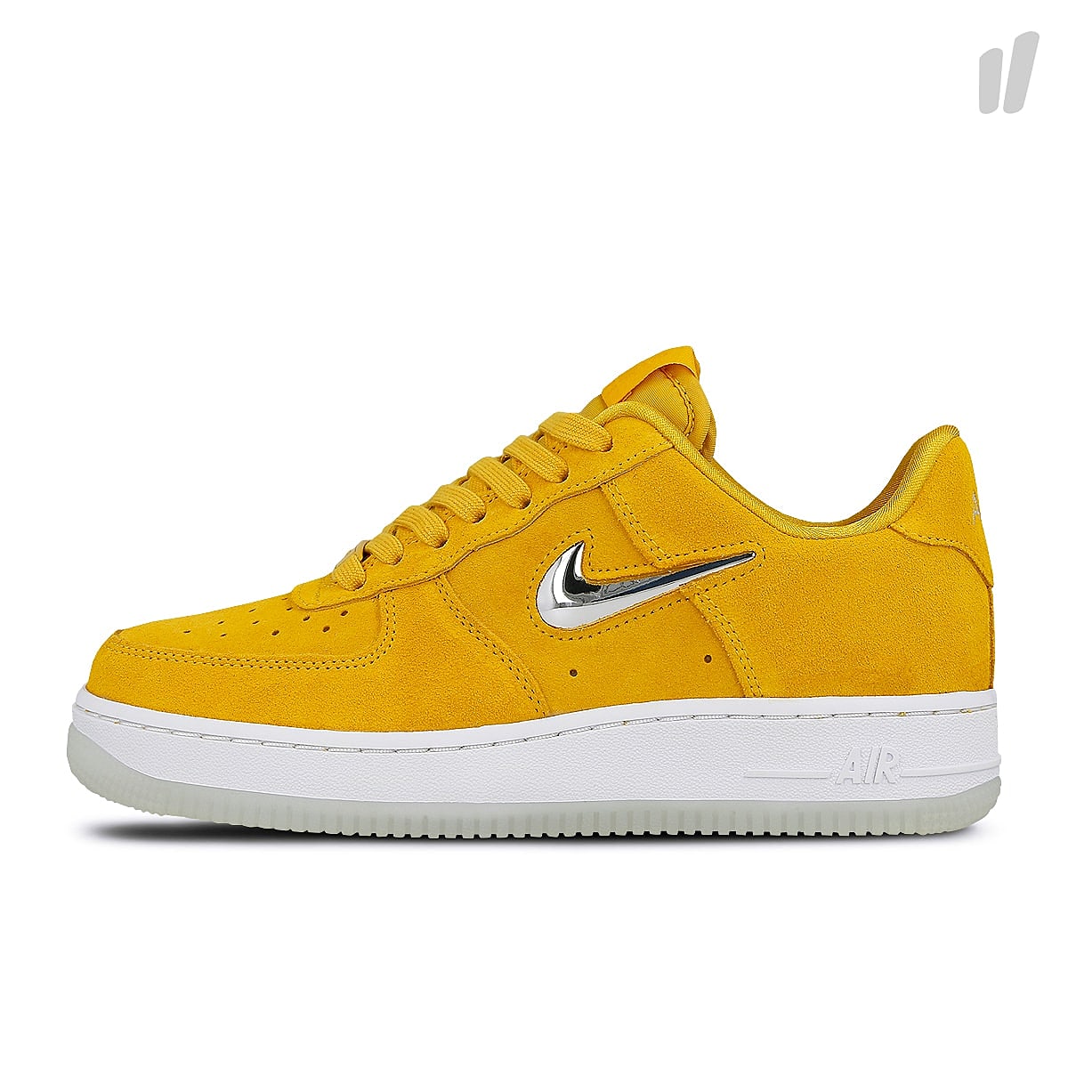 Nike wmns air force 1 `07 premium lx Yellow Ochre-Metallic Silver - White Low Top Sneakers AO3814 700 | Overkill