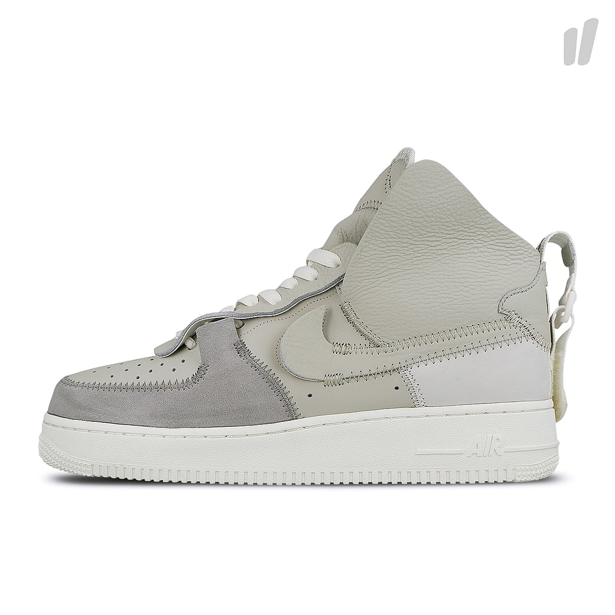 Nike air force 1 high psny Matte Silver / Light Bone - Sail - White High Top Sneakers AO9292 001 | Overkill