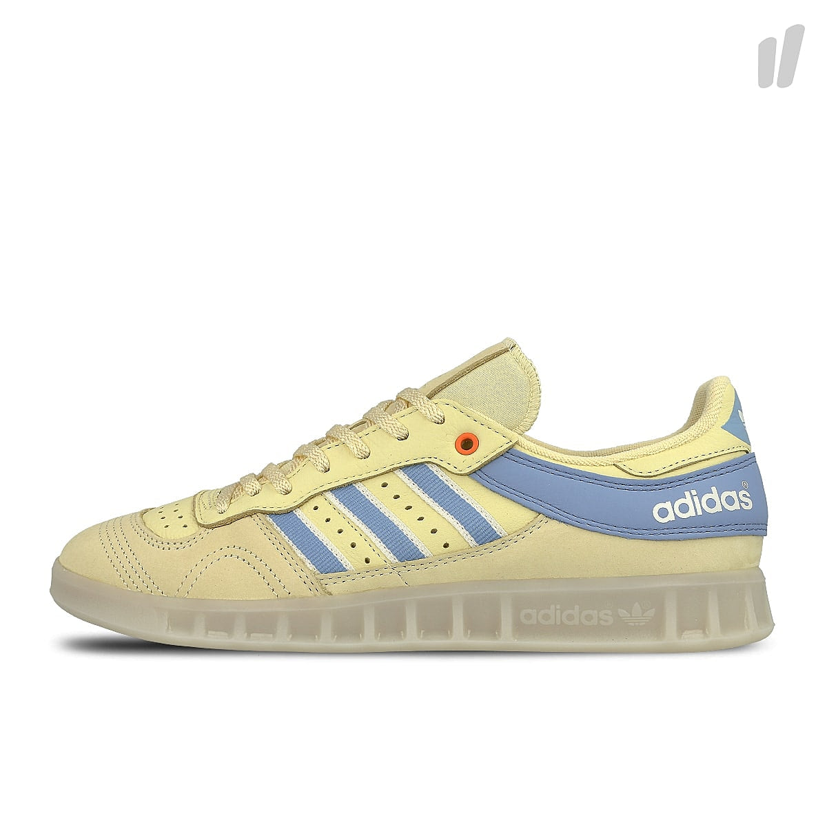 adidas handball top oyster Easy Yellow / Ash Blue / Clear White Sneakers AP9847 | Overkill