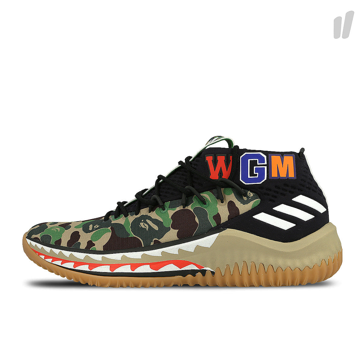 adidas dame4 bape Panton / Footwear White / Core Black Sneakers AP9974 | Overkill